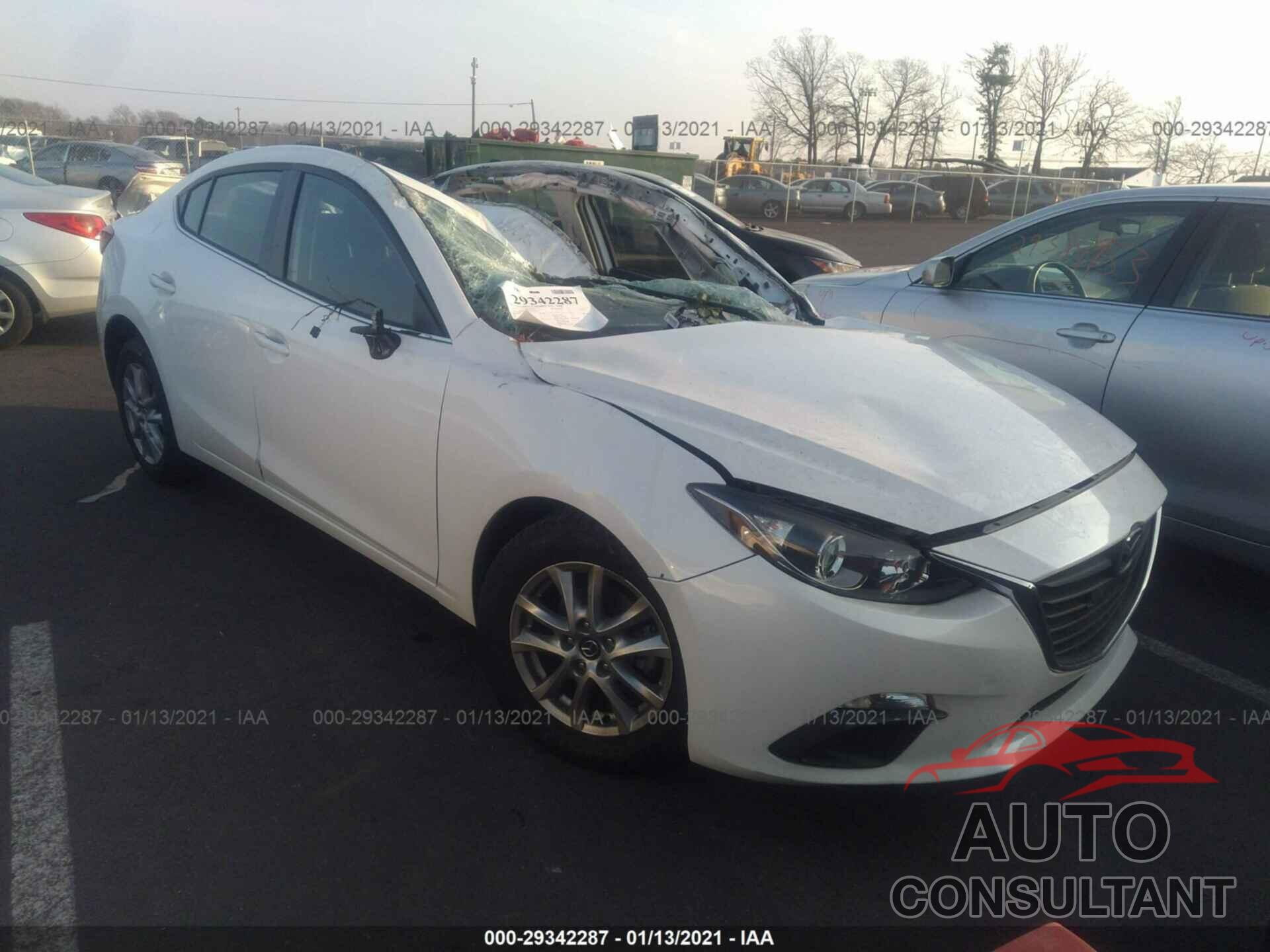 MAZDA MAZDA3 2016 - JM1BM1U75G1292534