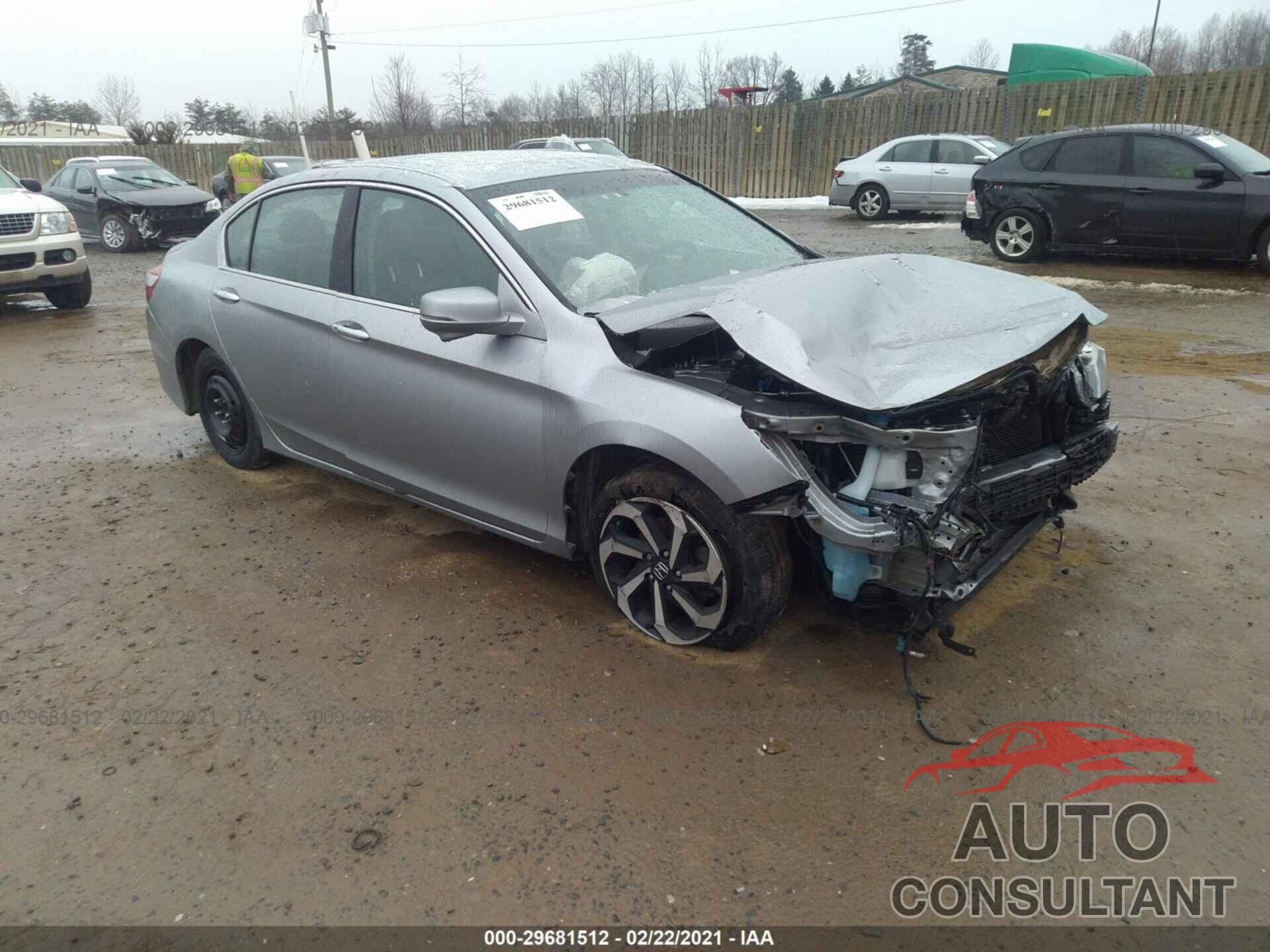HONDA ACCORD SEDAN 2017 - 1HGCR2F80HA255007
