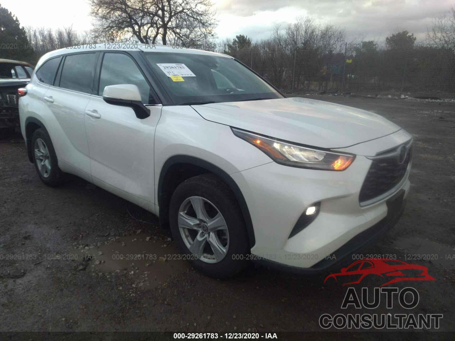 TOYOTA HIGHLANDER 2020 - 5TDBZRBH3LS518224