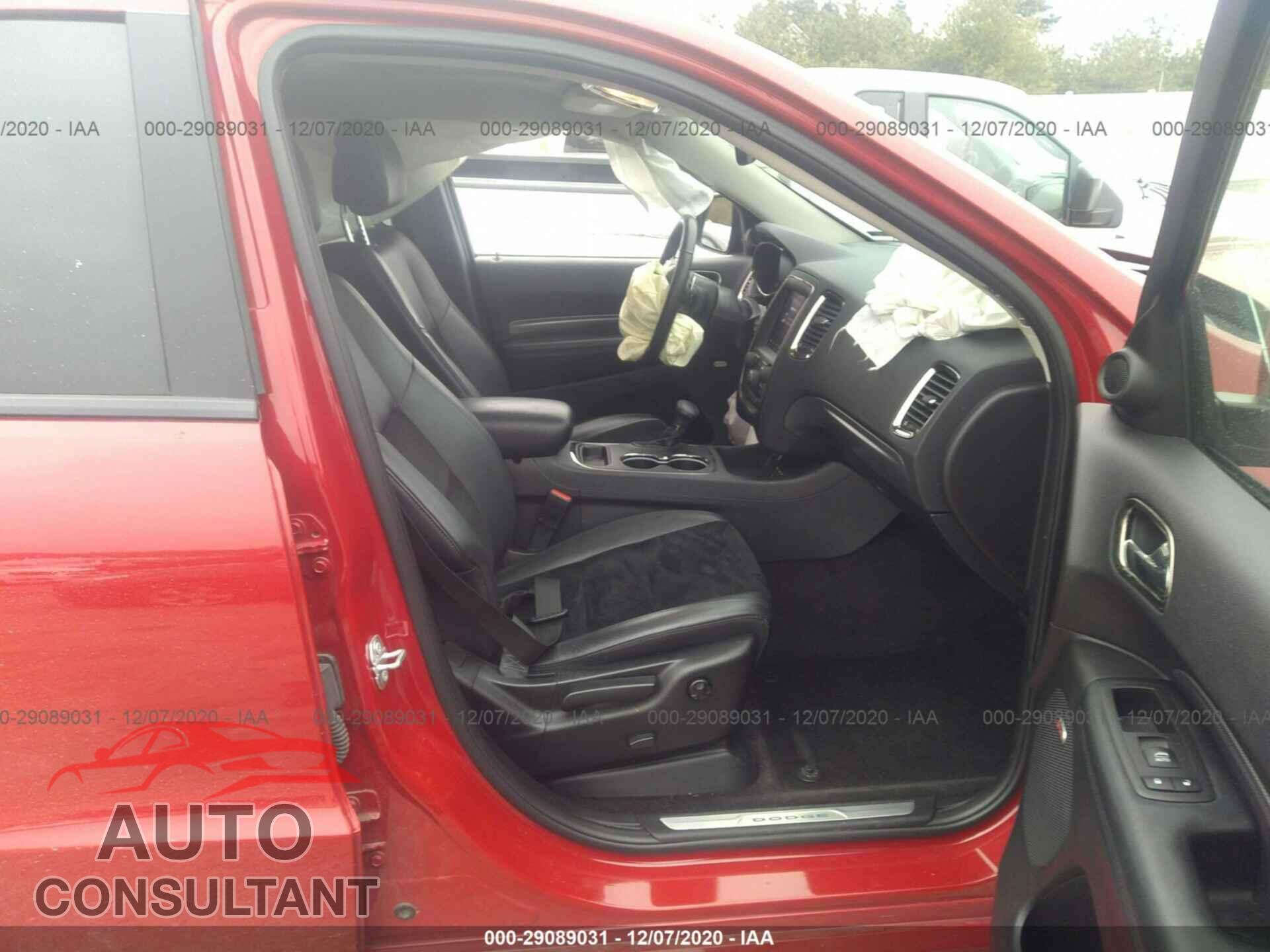 DODGE DURANGO 2018 - 1C4RDJDG2JC100271
