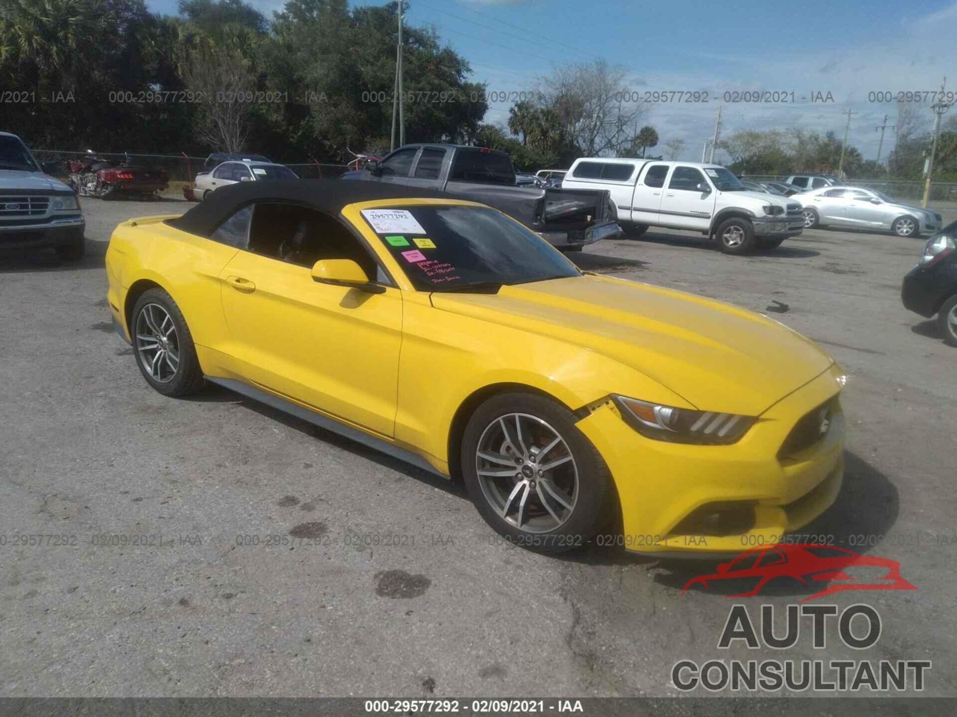 FORD MUSTANG 2016 - 1FATP8UH8G5226863
