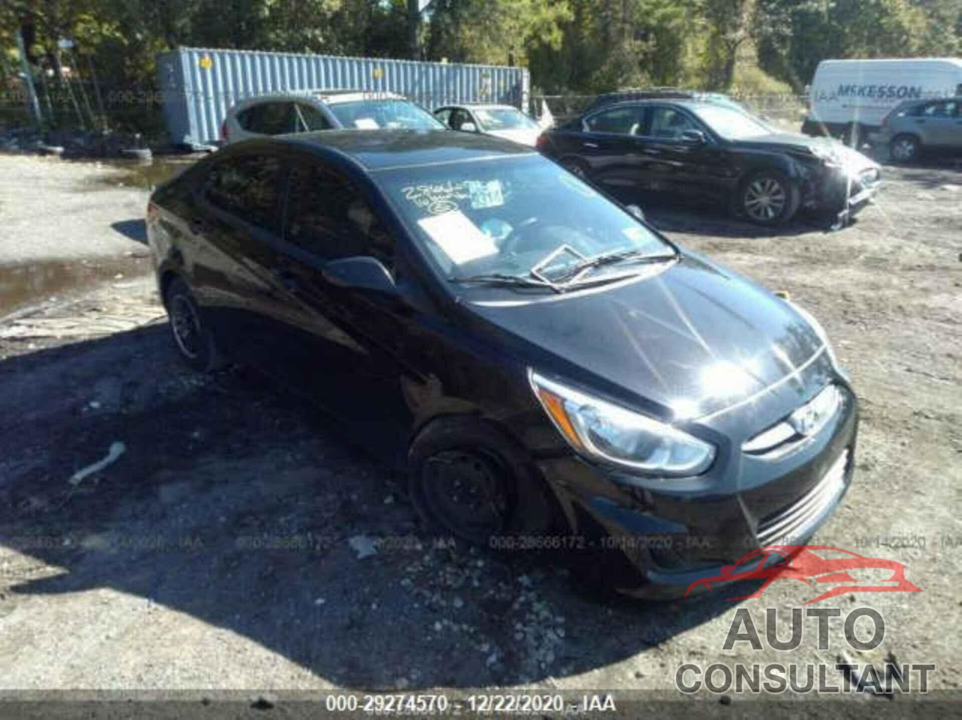 HYUNDAI ACCENT 2016 - KMHCT4AE3GU970364