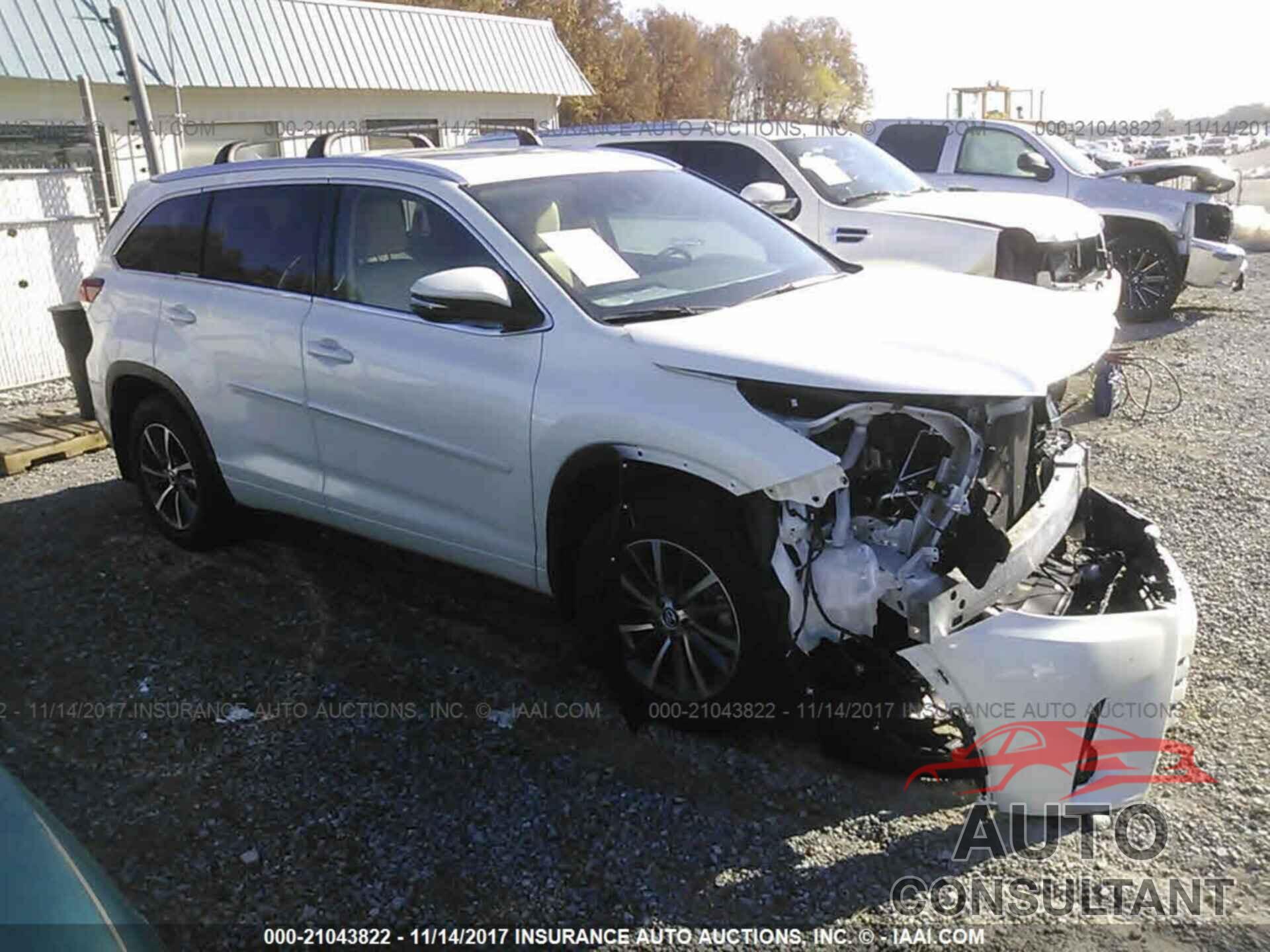 Toyota Highlander 2017 - 5TDJZRFH3HS456837
