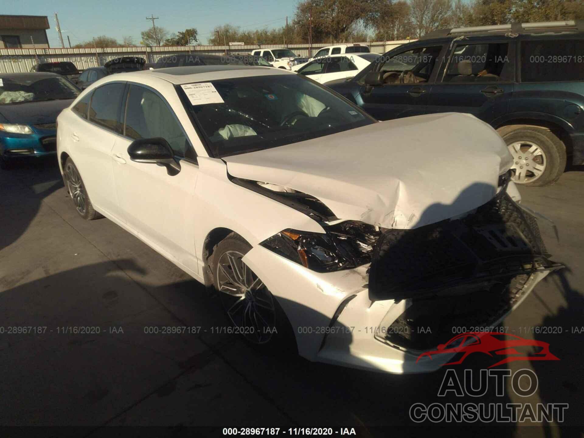 TOYOTA AVALON 2019 - 4T1BZ1FB8KU037771