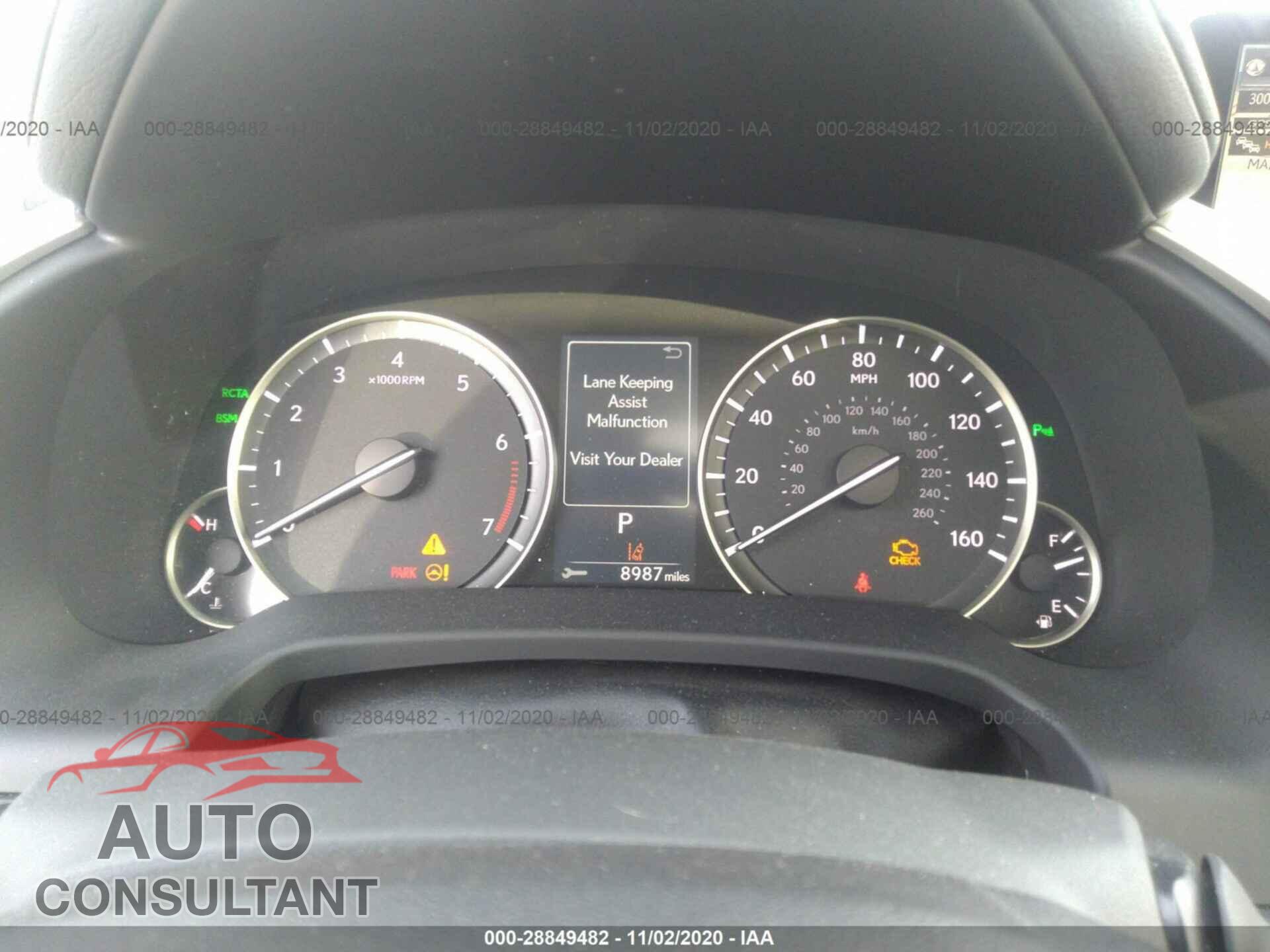 LEXUS RX 2017 - 2T2BZMCA5HC124336