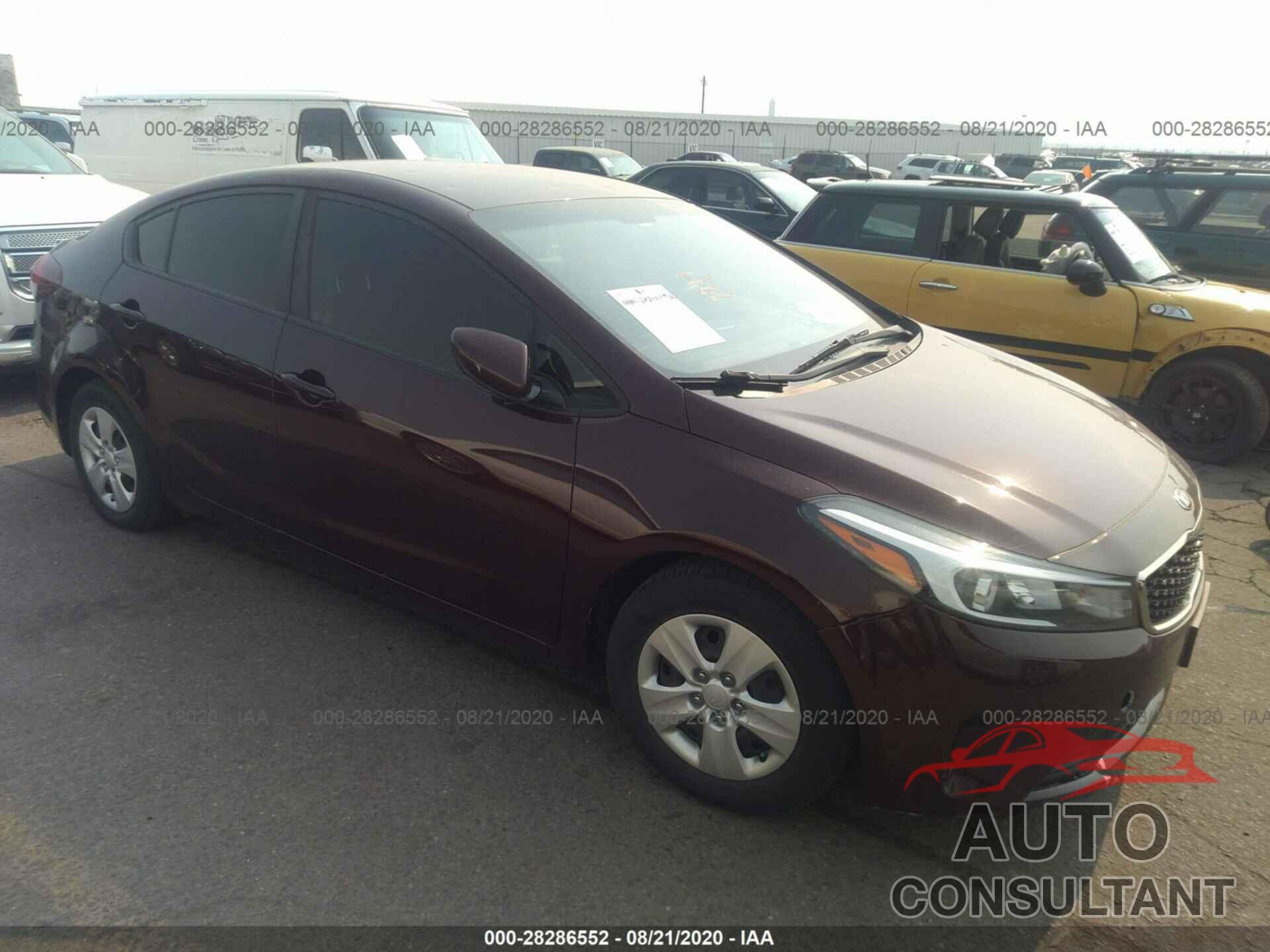 KIA FORTE 2017 - 3KPFK4A79HE147699