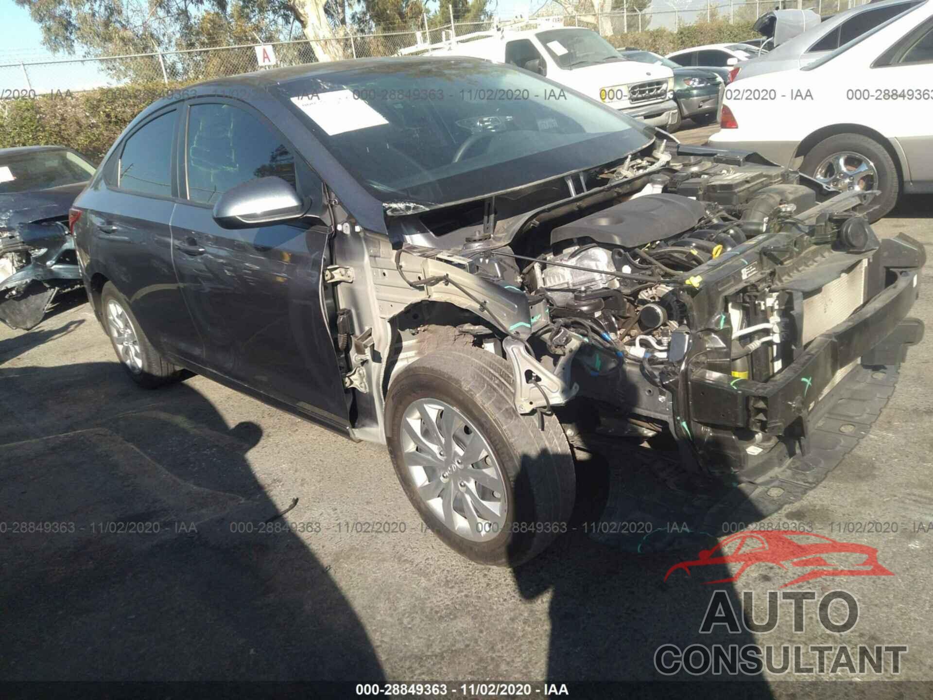 HYUNDAI ACCENT 2018 - 3KPC24A38JE018486