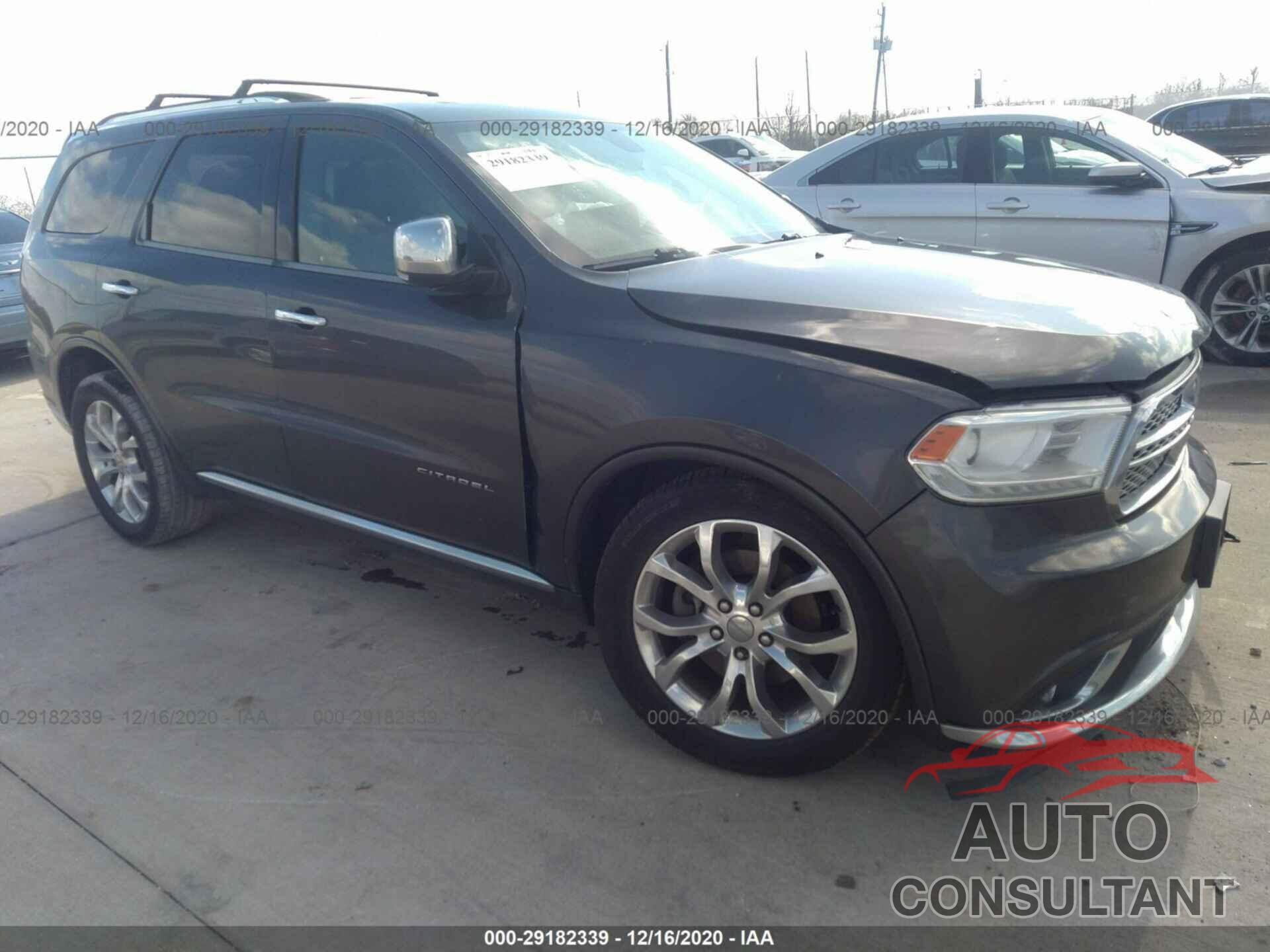 DODGE DURANGO 2016 - 1C4RDHEG0GC452023