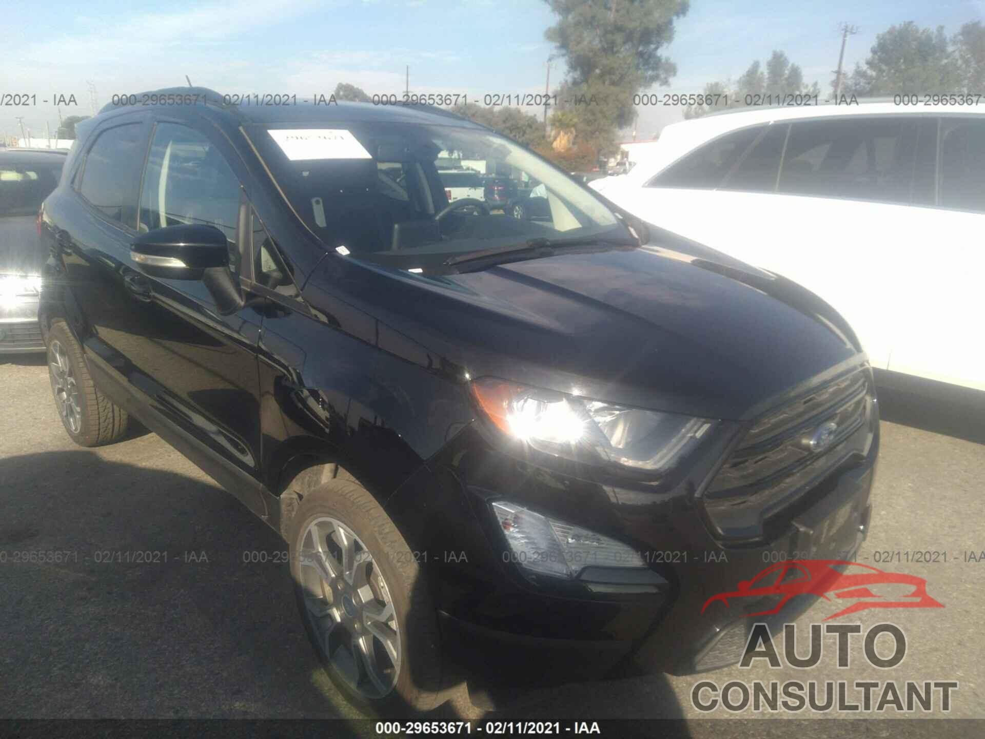 FORD ECOSPORT 2020 - MAJ6S3JL4LC361481