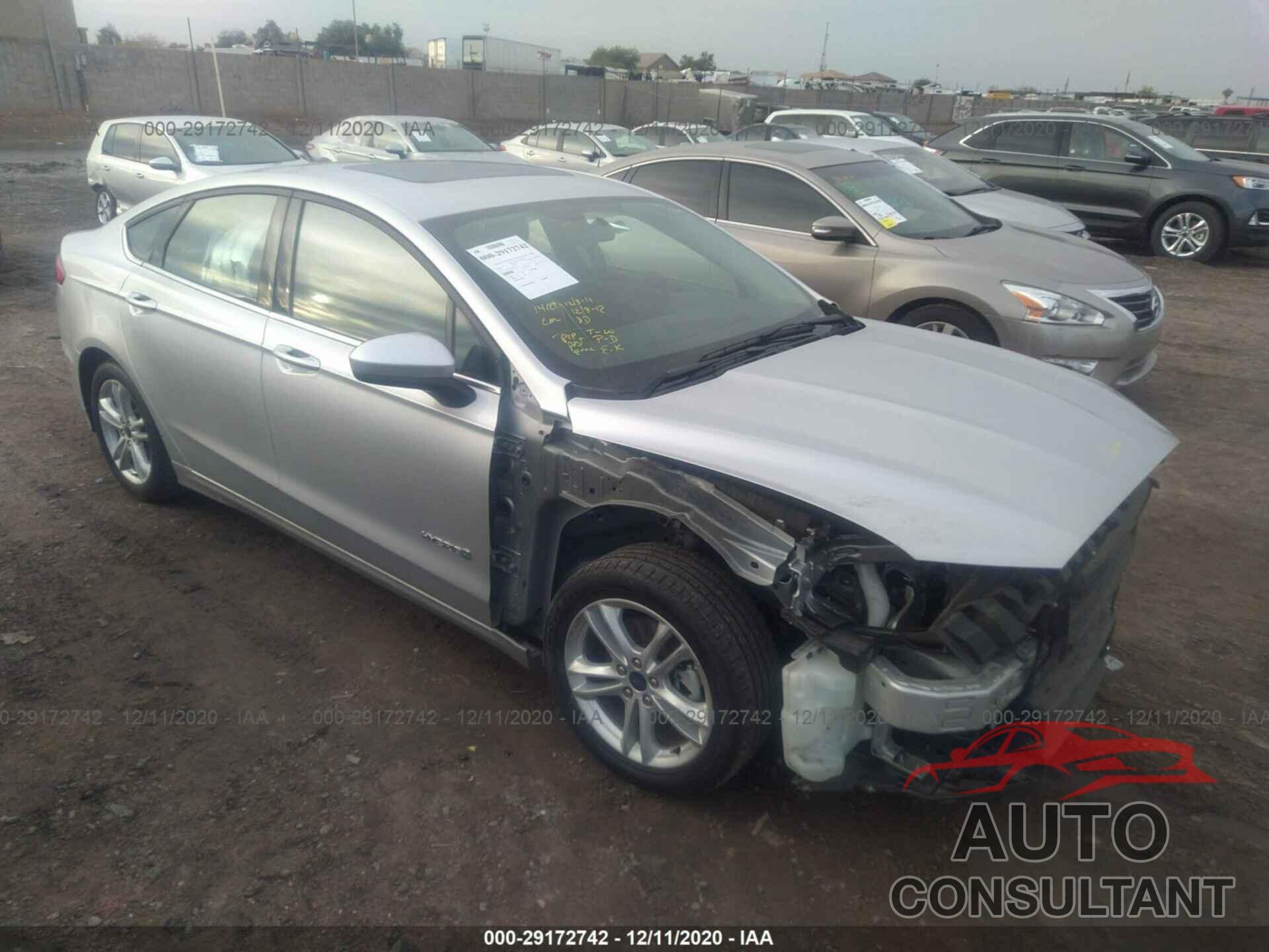 FORD FUSION HYBRID 2018 - 3FA6P0LU5JR241953