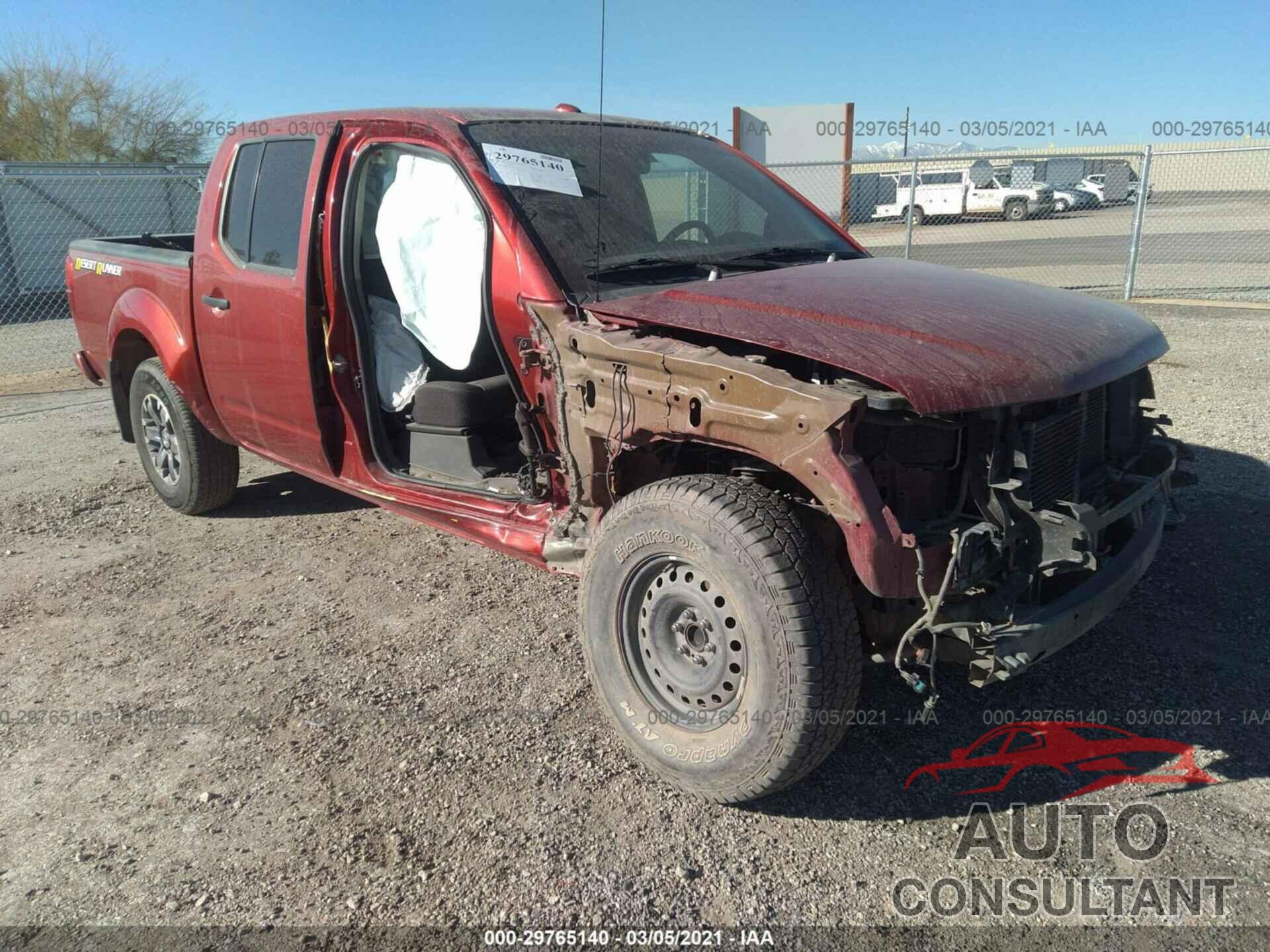 NISSAN FRONTIER 2018 - 1N6AD0ER6JN704396