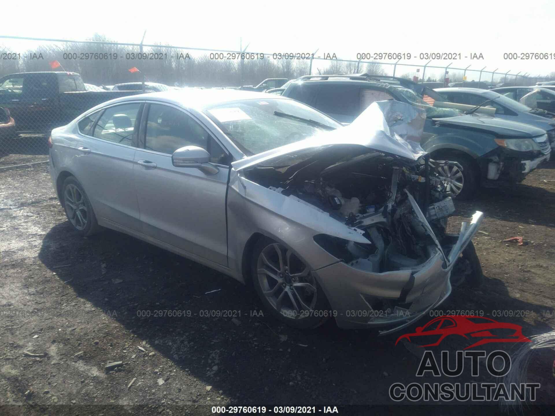 FORD FUSION 2019 - 3FA6P0CD9KR145308