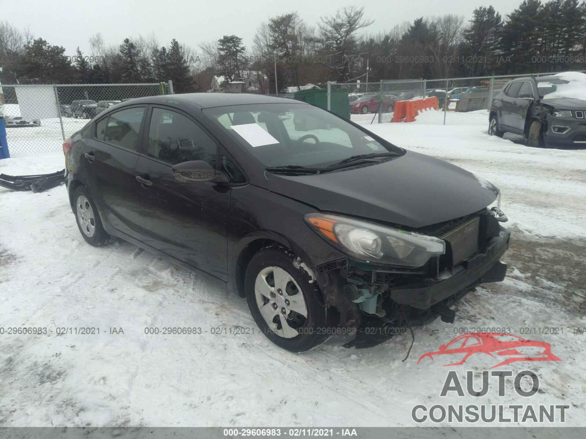 KIA FORTE 2016 - KNAFK4A61G5503125