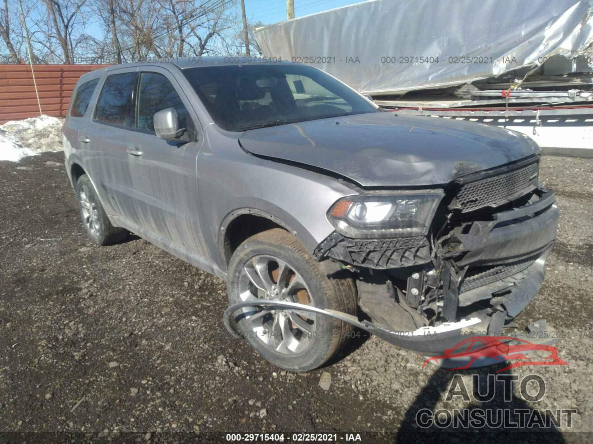 DODGE DURANGO 2019 - 1C4RDJDGXKC691645