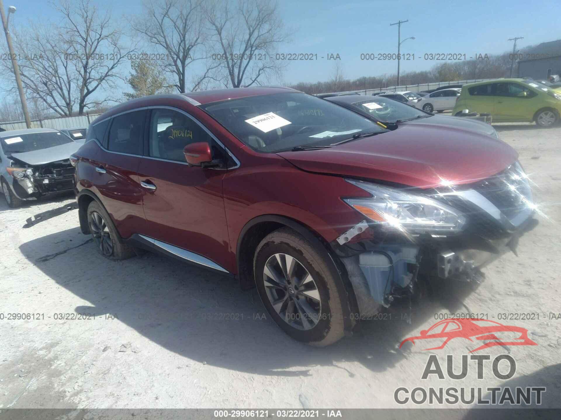 NISSAN MURANO 2017 - 5N1AZ2MH4HN115314