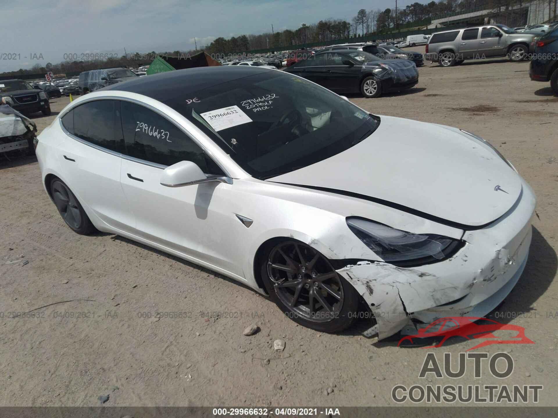 TESLA MODEL 3 2020 - 5YJ3E1EA3LF747085