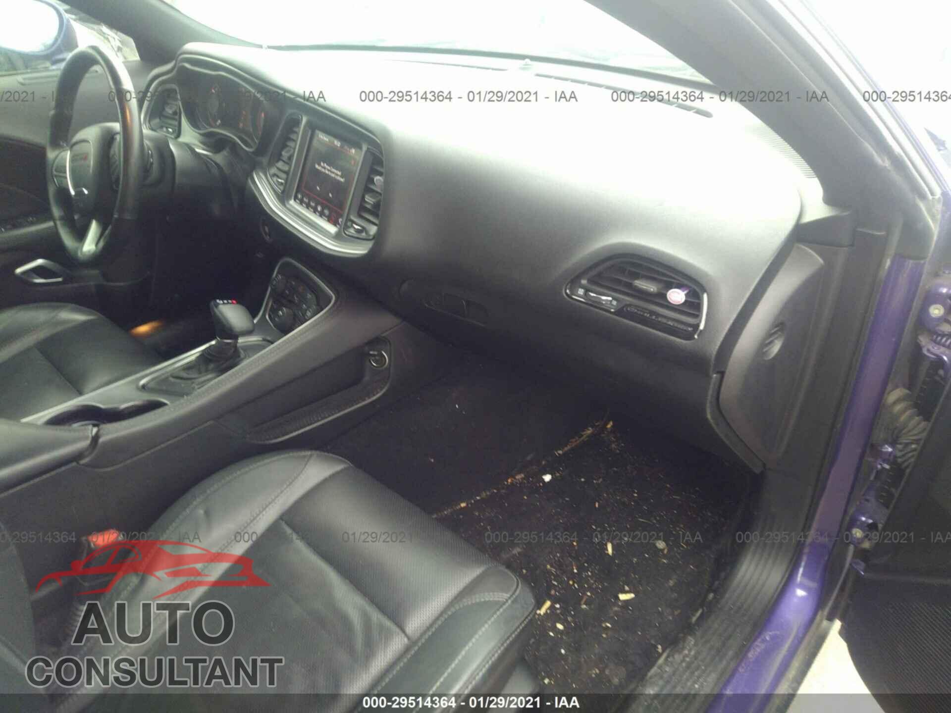 DODGE CHALLENGER 2019 - 2C3CDZAG6KH666428