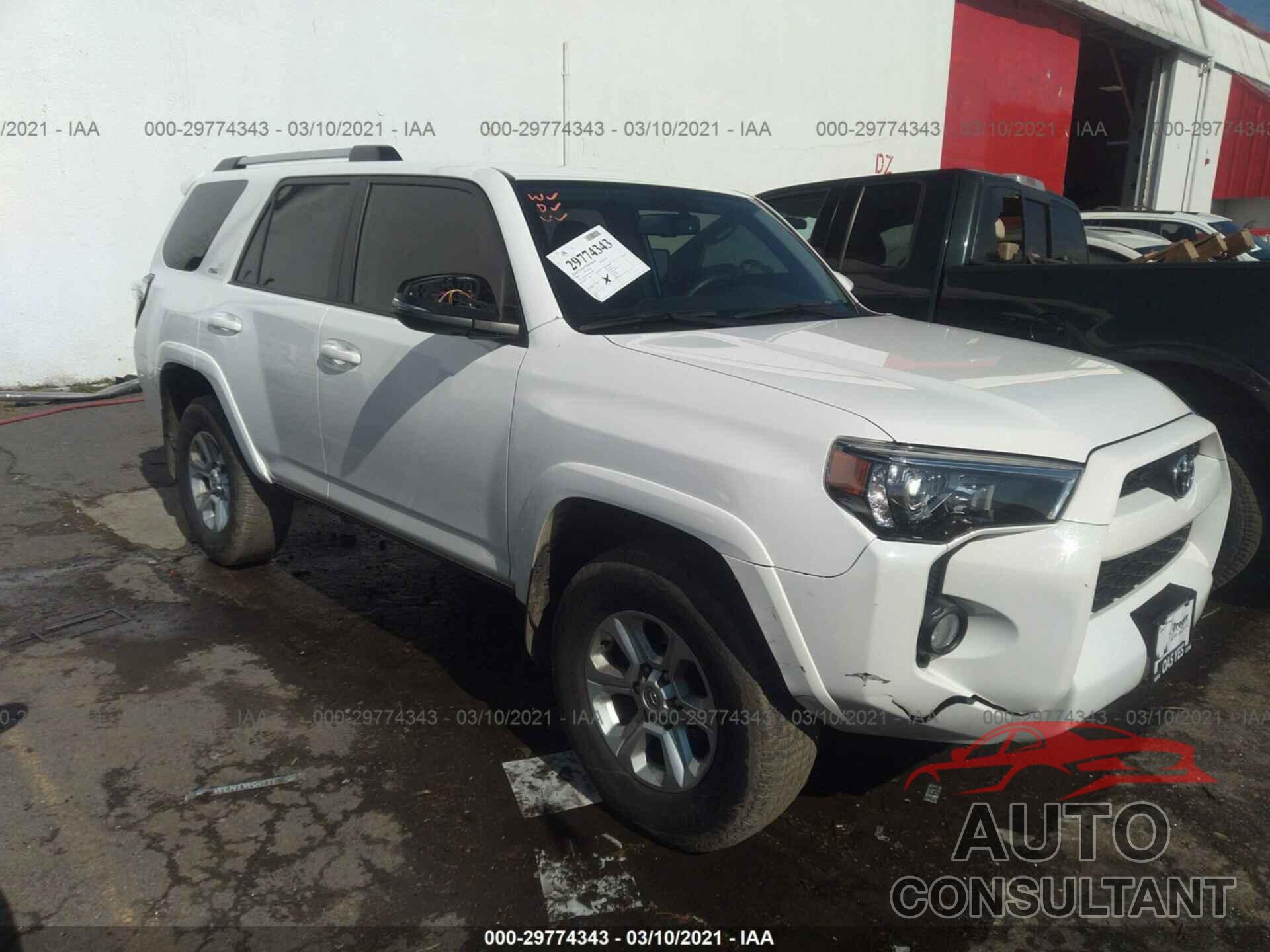 TOYOTA 4RUNNER 2019 - JTEBU5JRXK5610903