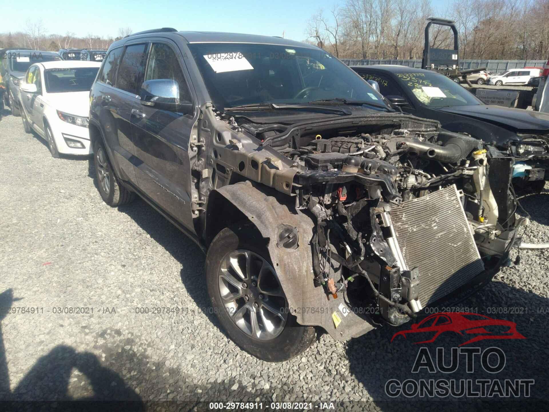 JEEP GRAND CHEROKEE 2016 - 1C4RJFBG2GC410101