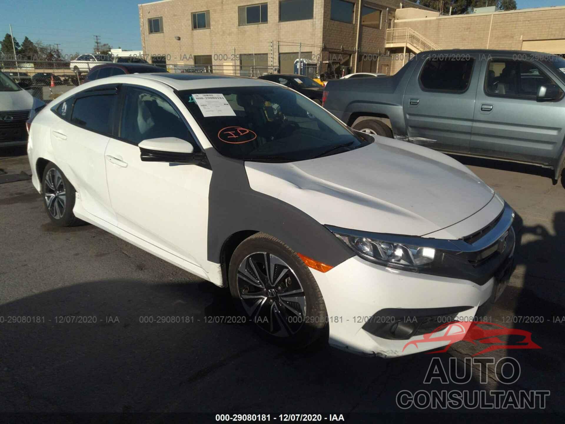 HONDA CIVIC SEDAN 2016 - 2HGFC1F39GH649652