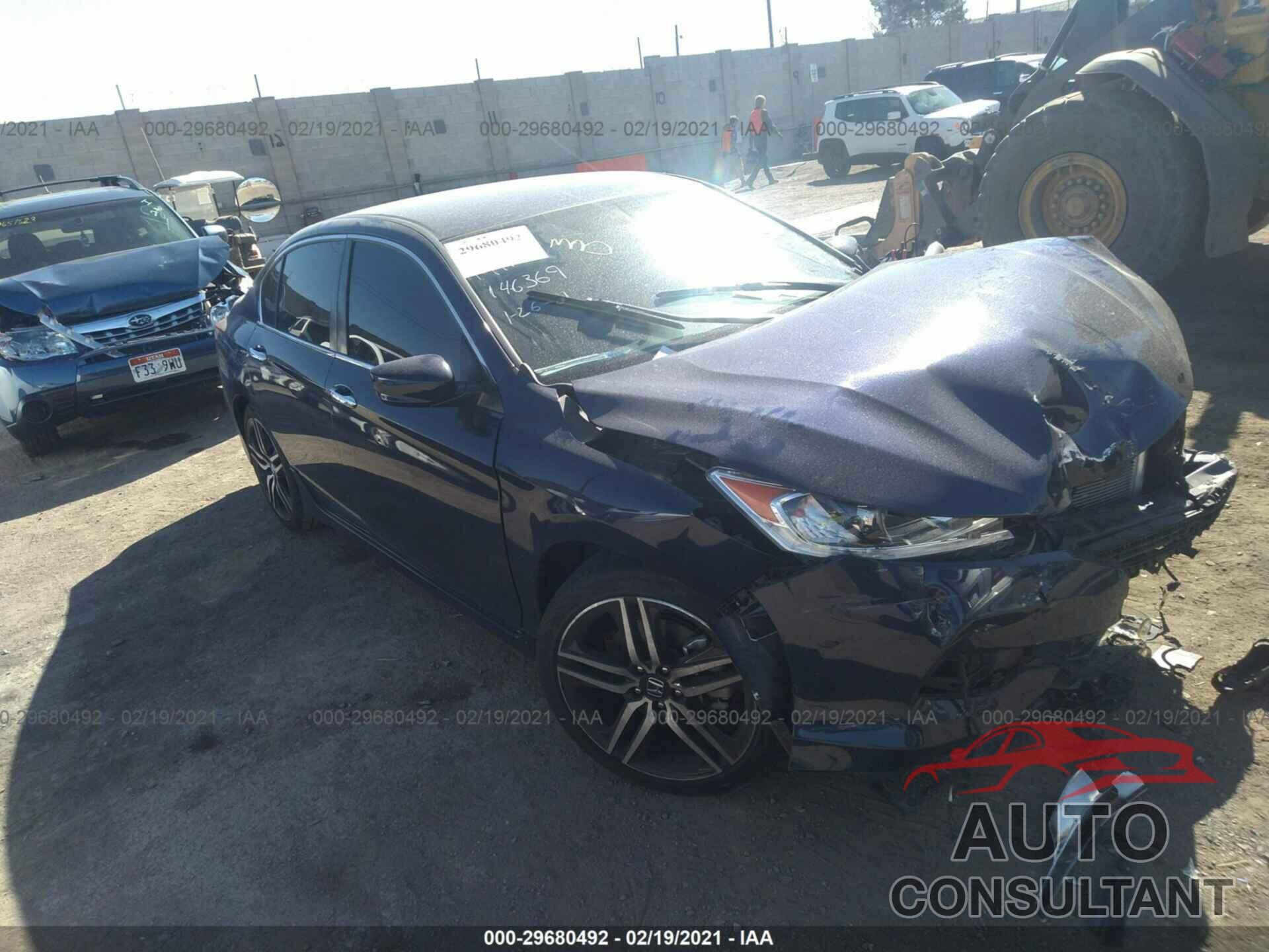 HONDA ACCORD SEDAN 2017 - 1HGCR2F55HA216225
