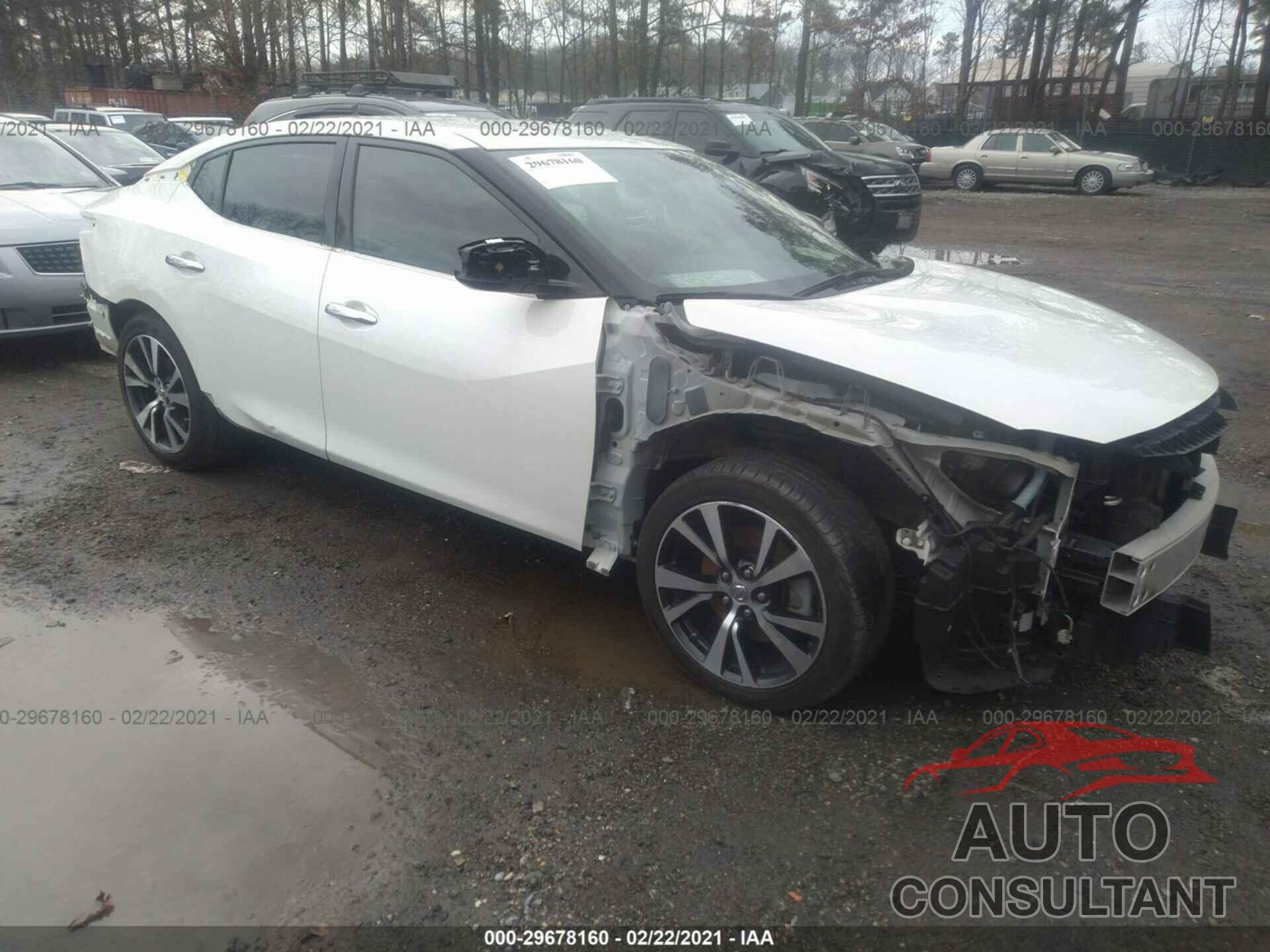 NISSAN MAXIMA 2017 - 1N4AA6AP2HC376960