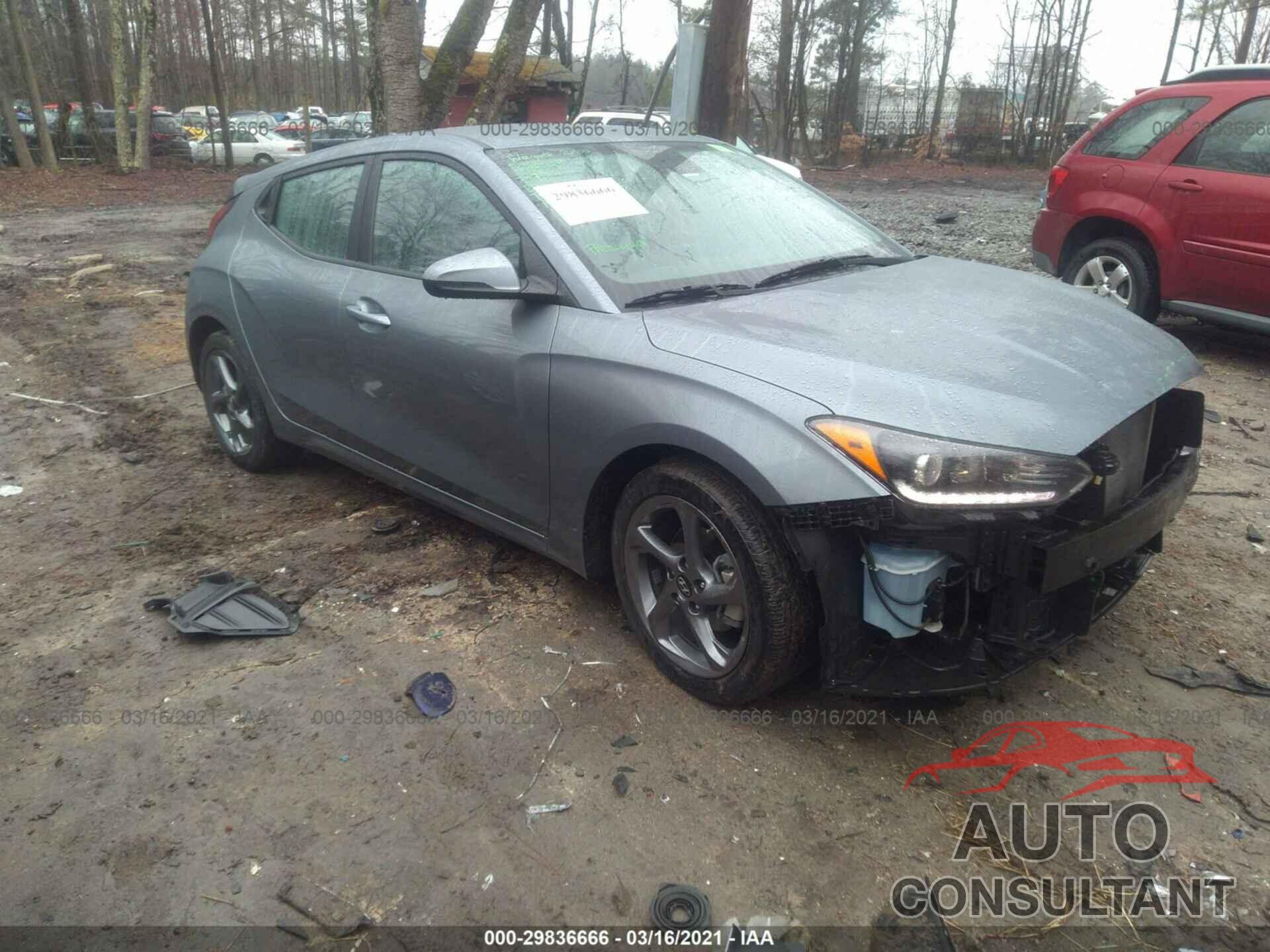 HYUNDAI VELOSTER 2019 - KMHTG6AF6KU010456