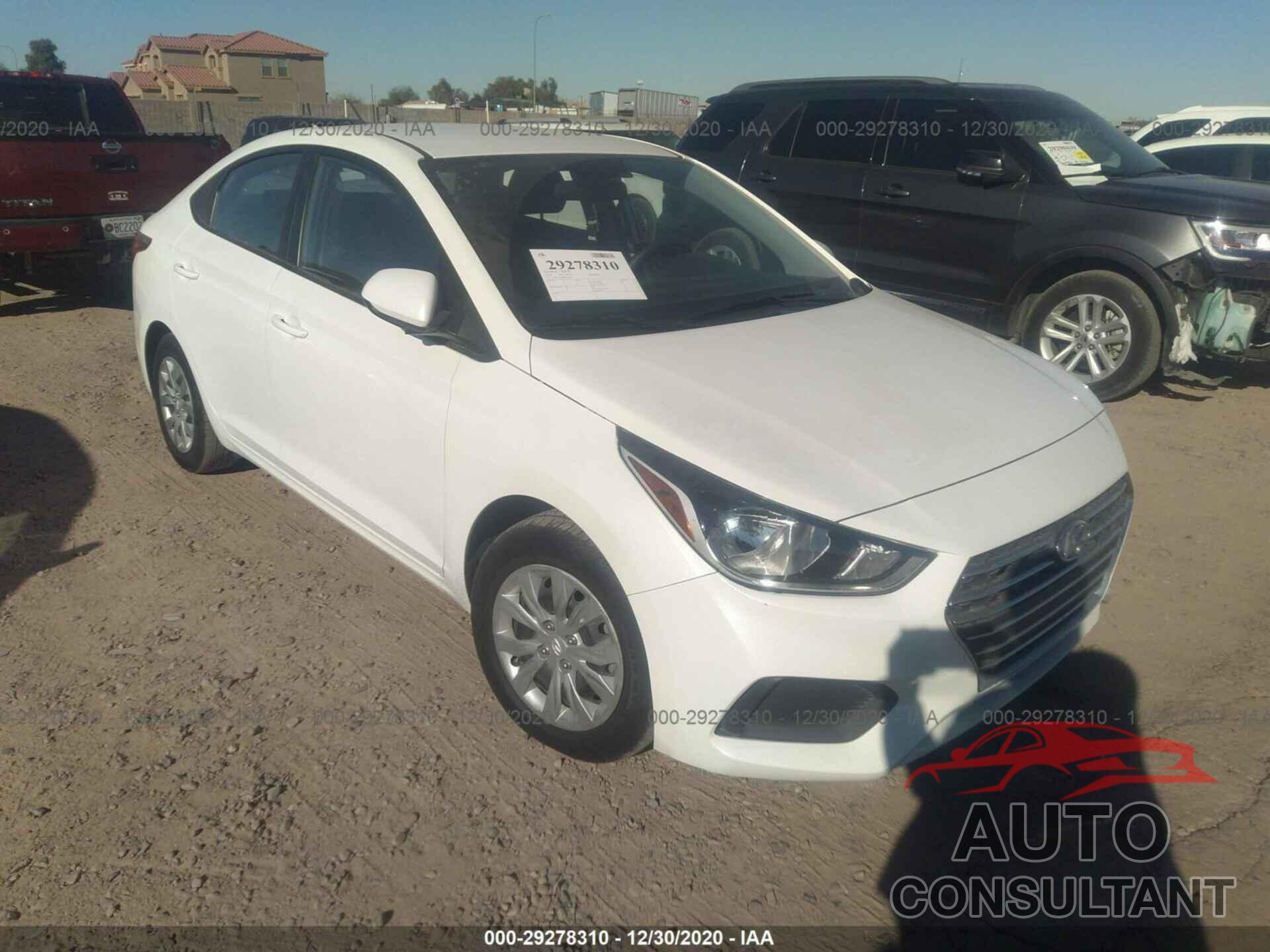 HYUNDAI ACCENT 2019 - 3KPC24A39KE069125