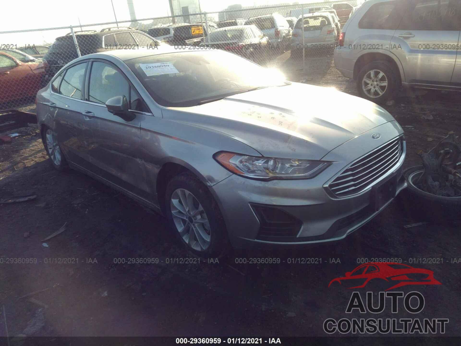 FORD FUSION HYBRID 2020 - 3FA6P0LU1LR114894