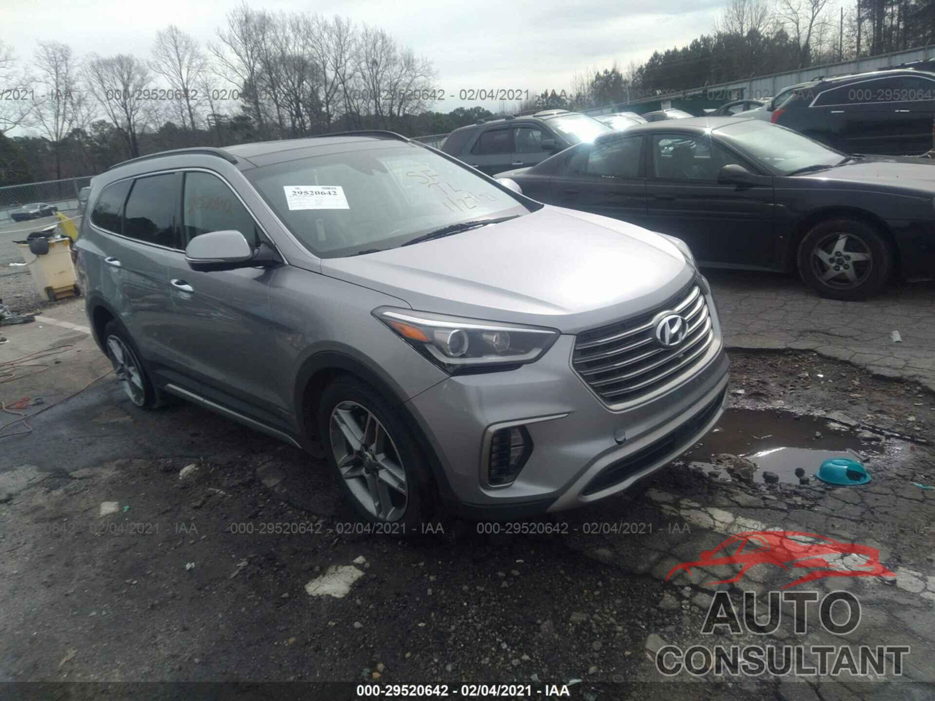 HYUNDAI SANTA FE 2017 - KM8SR4HF6HU186108