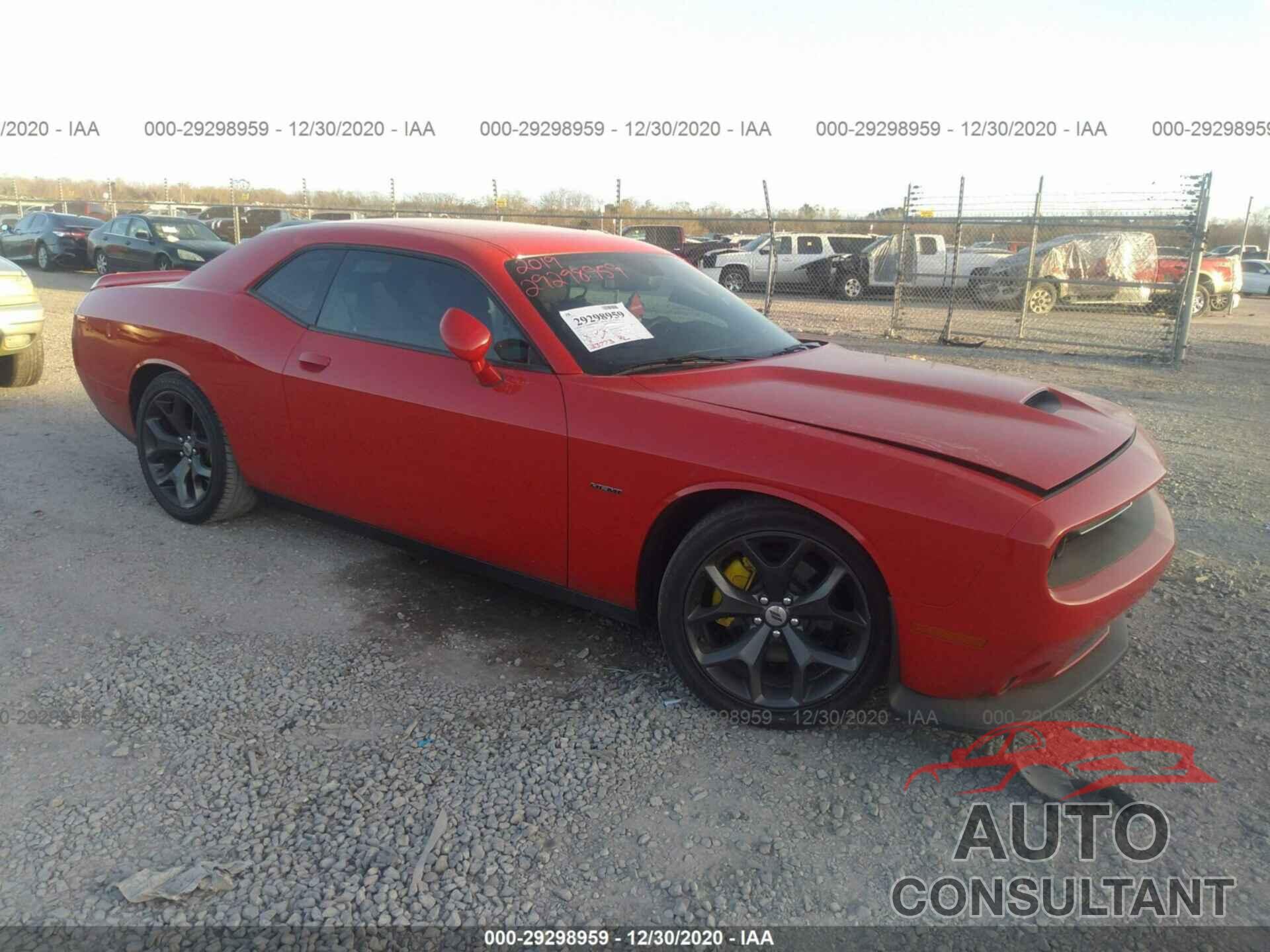 DODGE CHALLENGER 2019 - 2C3CDZBT5KH616244