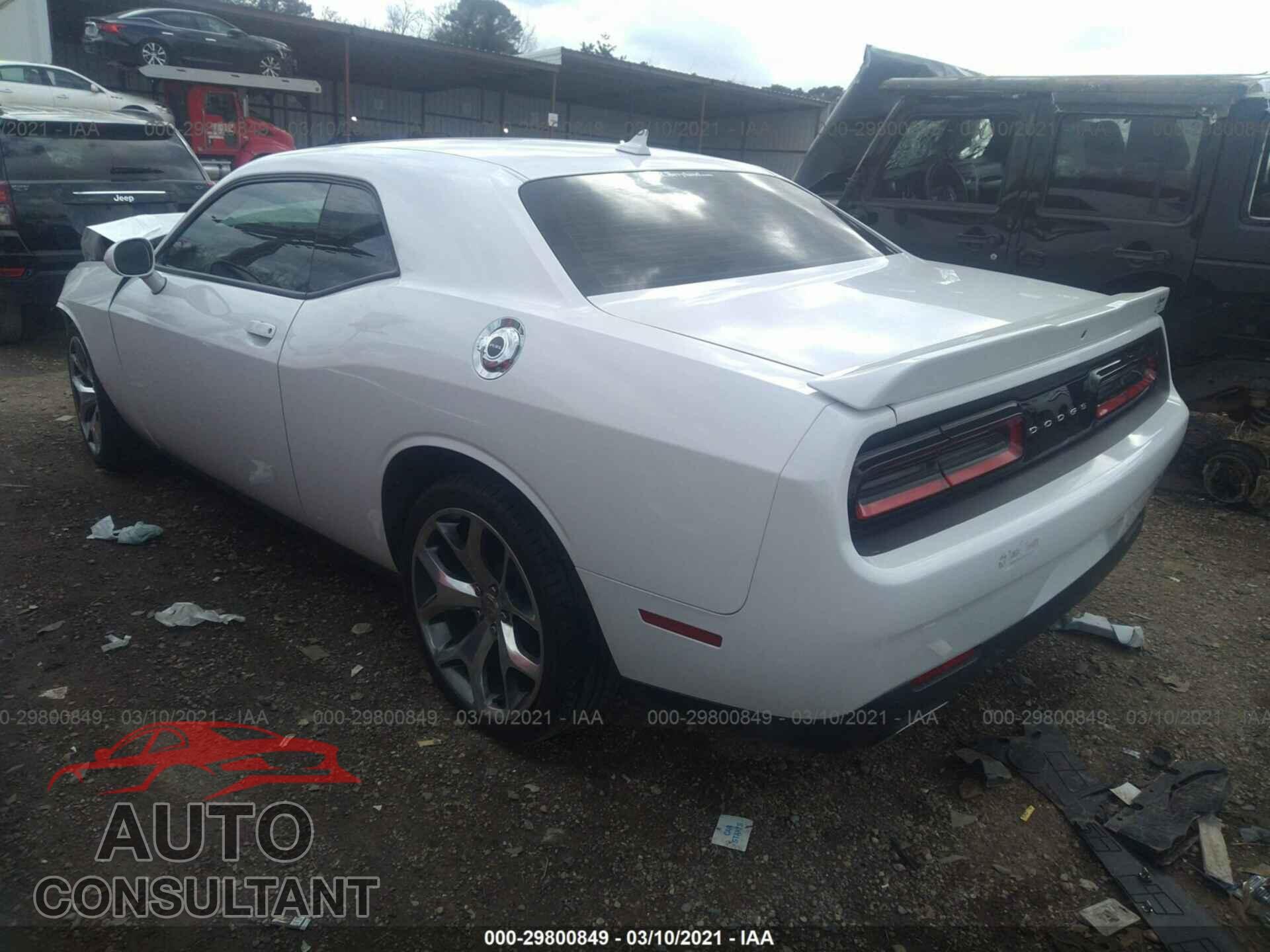 DODGE CHALLENGER 2016 - 2C3CDZAG7GH108367