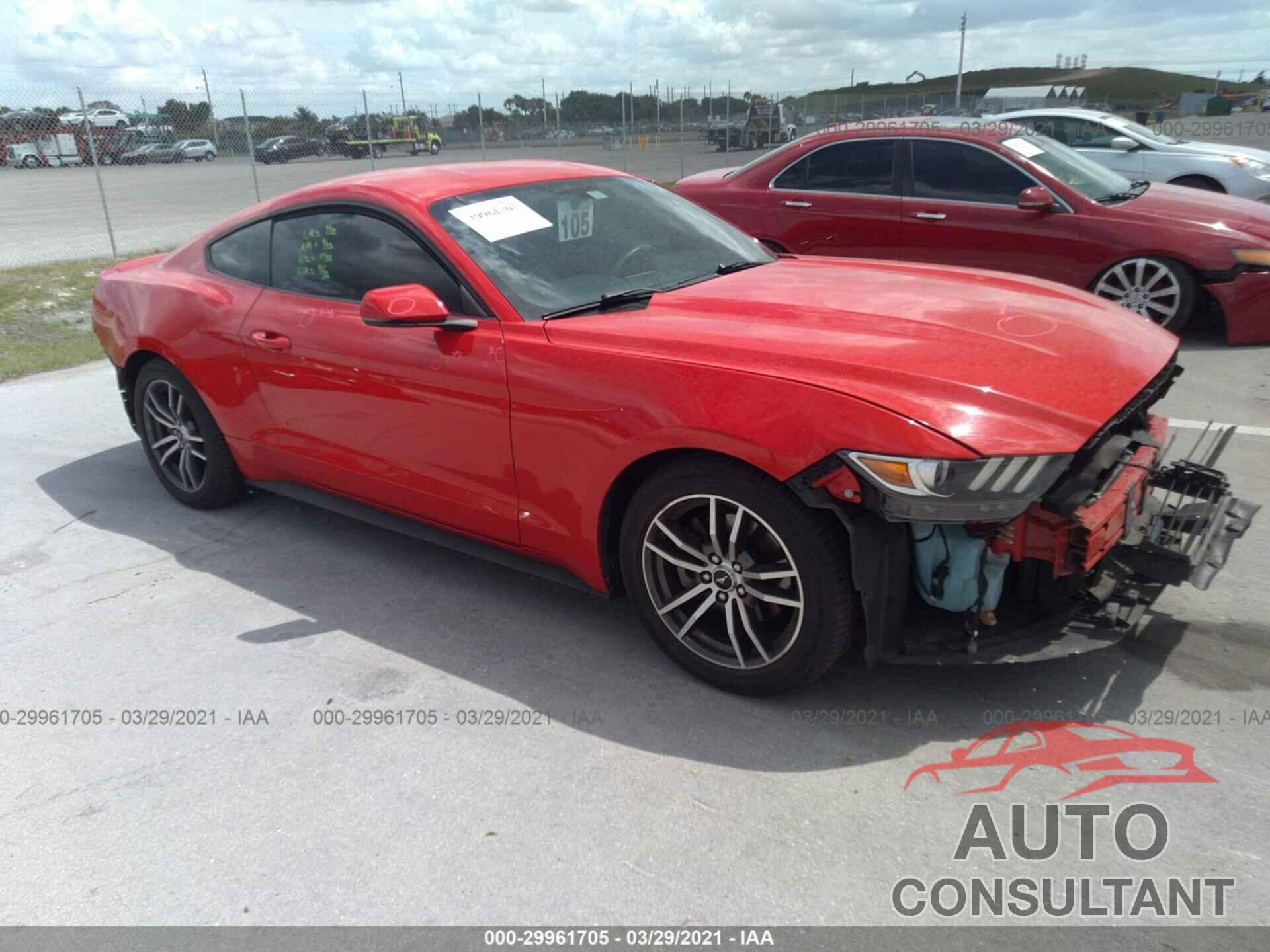 FORD MUSTANG 2016 - 1FA6P8TH3G5222847