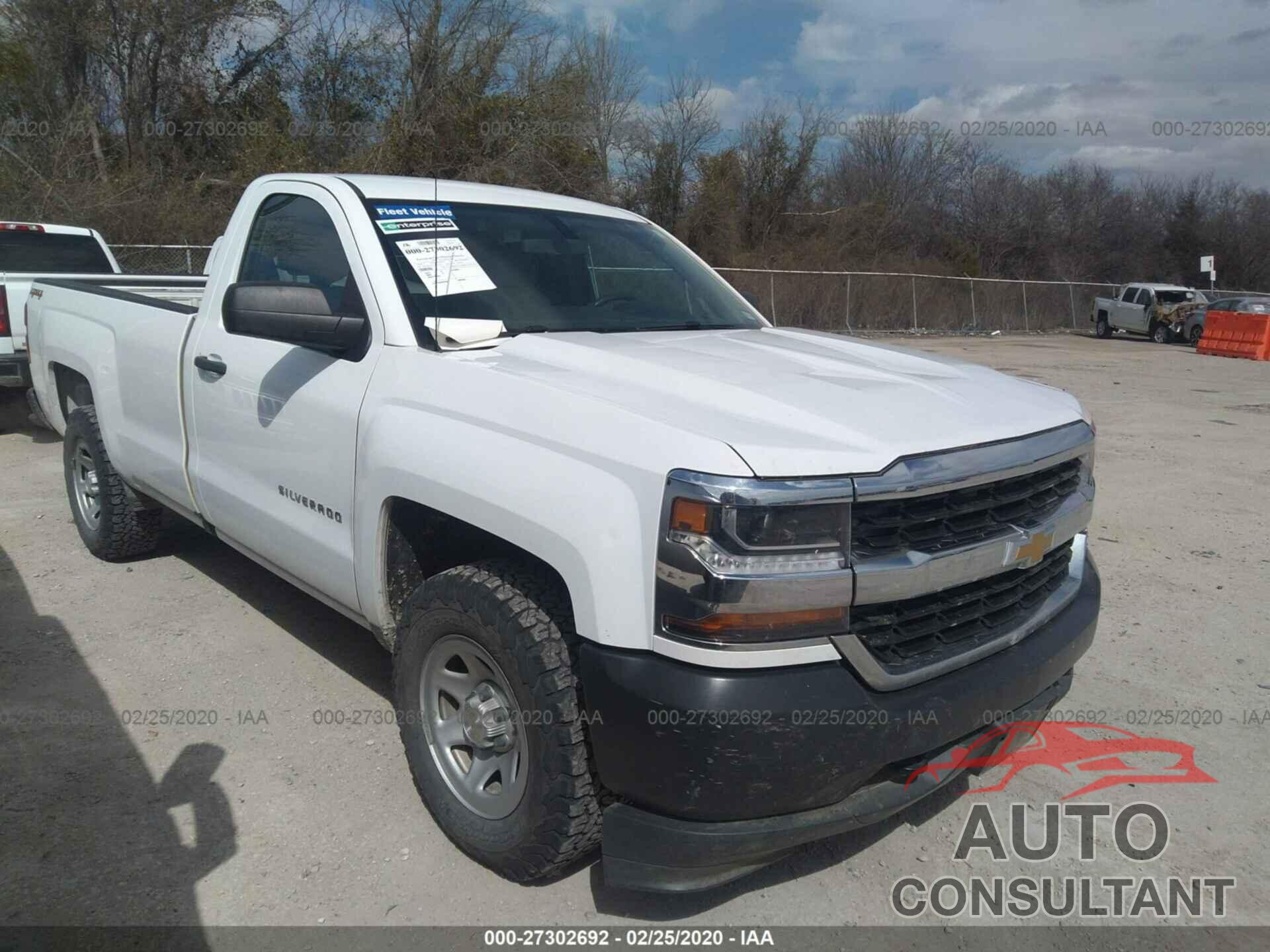 CHEVROLET SILVERADO 1500 2016 - 1GCNKNEC5GZ203715