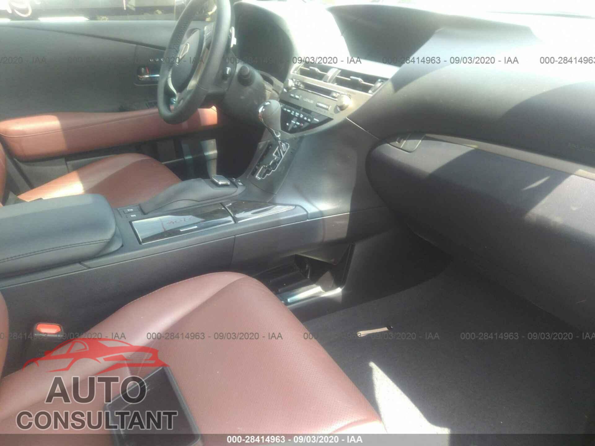 LEXUS RX 350 2015 - 2T2BK1BAXFC281443