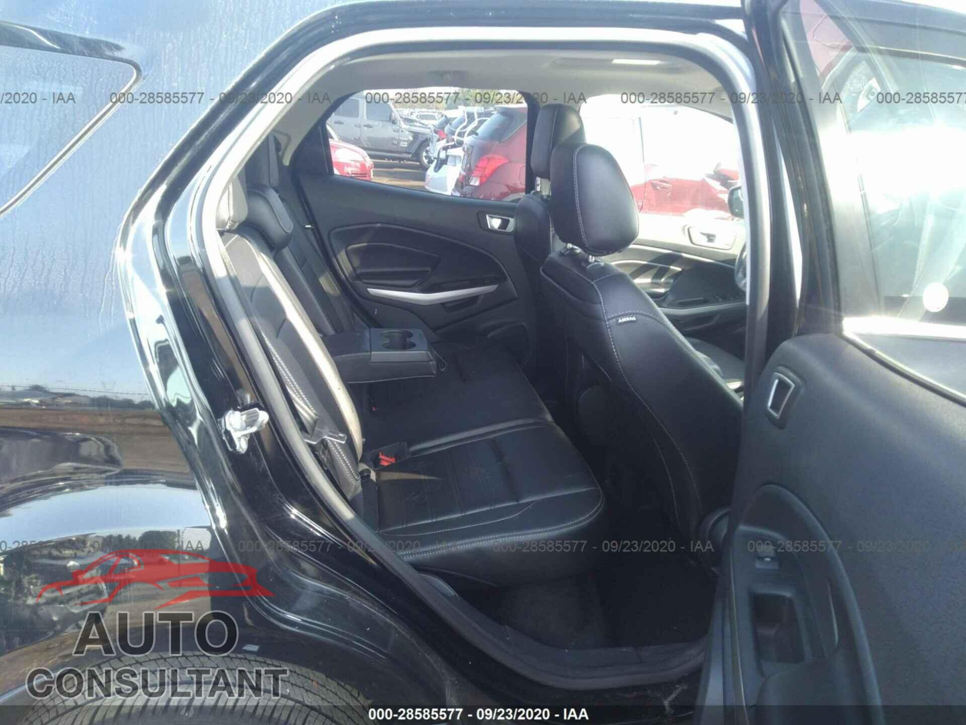 FORD ECOSPORT 2019 - MAJ6S3KL9KC293840