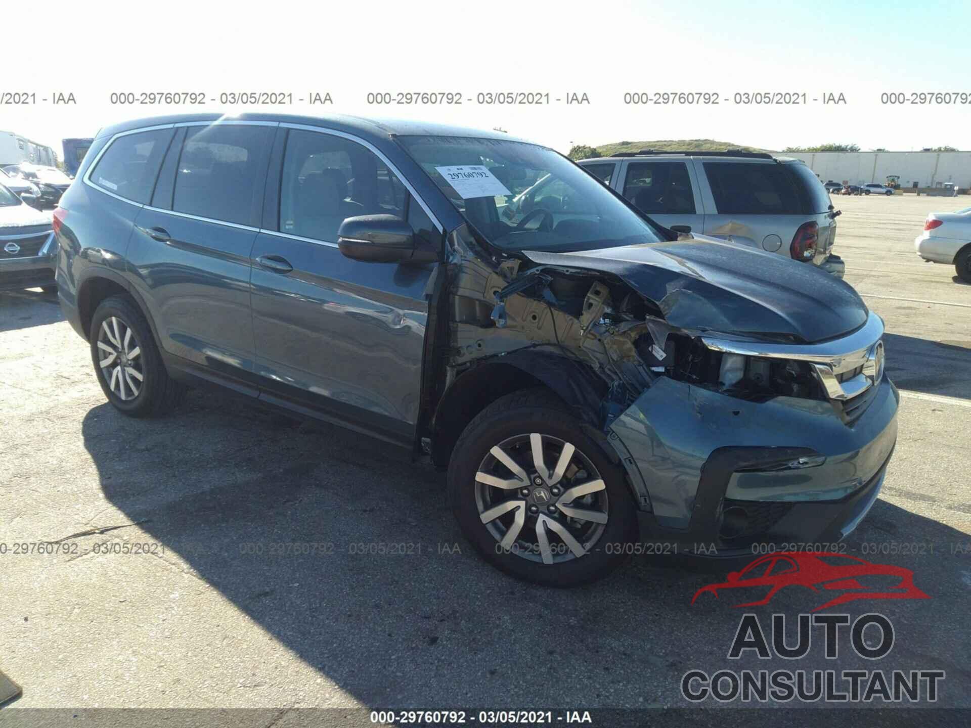 HONDA PILOT 2019 - 5FNYF5H32KB046379