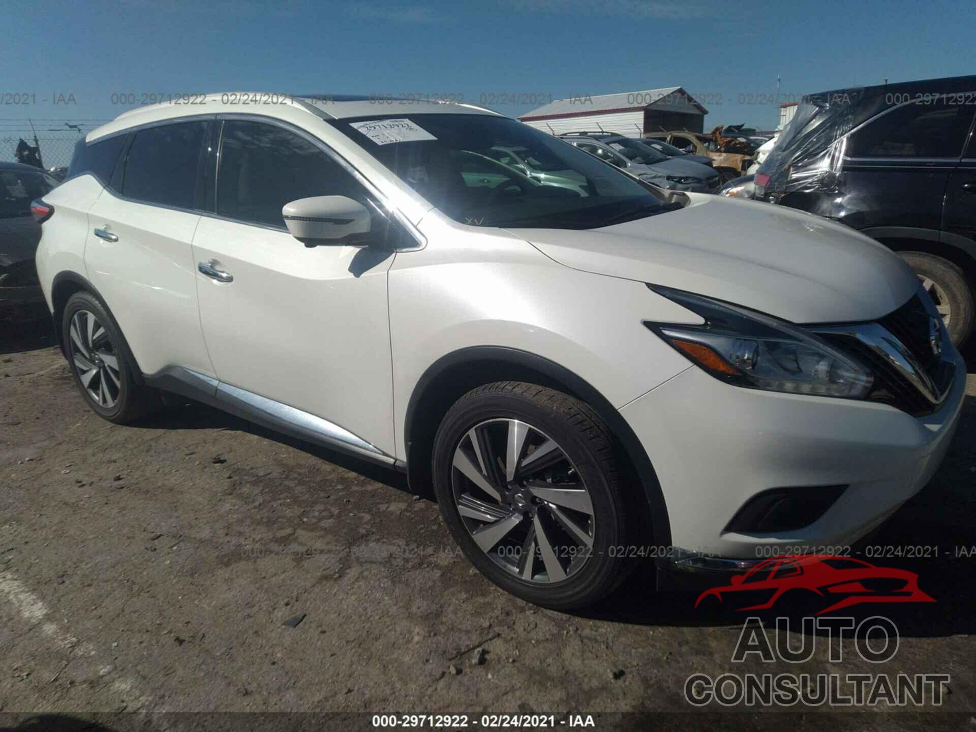 NISSAN MURANO 2018 - 5N1AZ2MG6JN102321