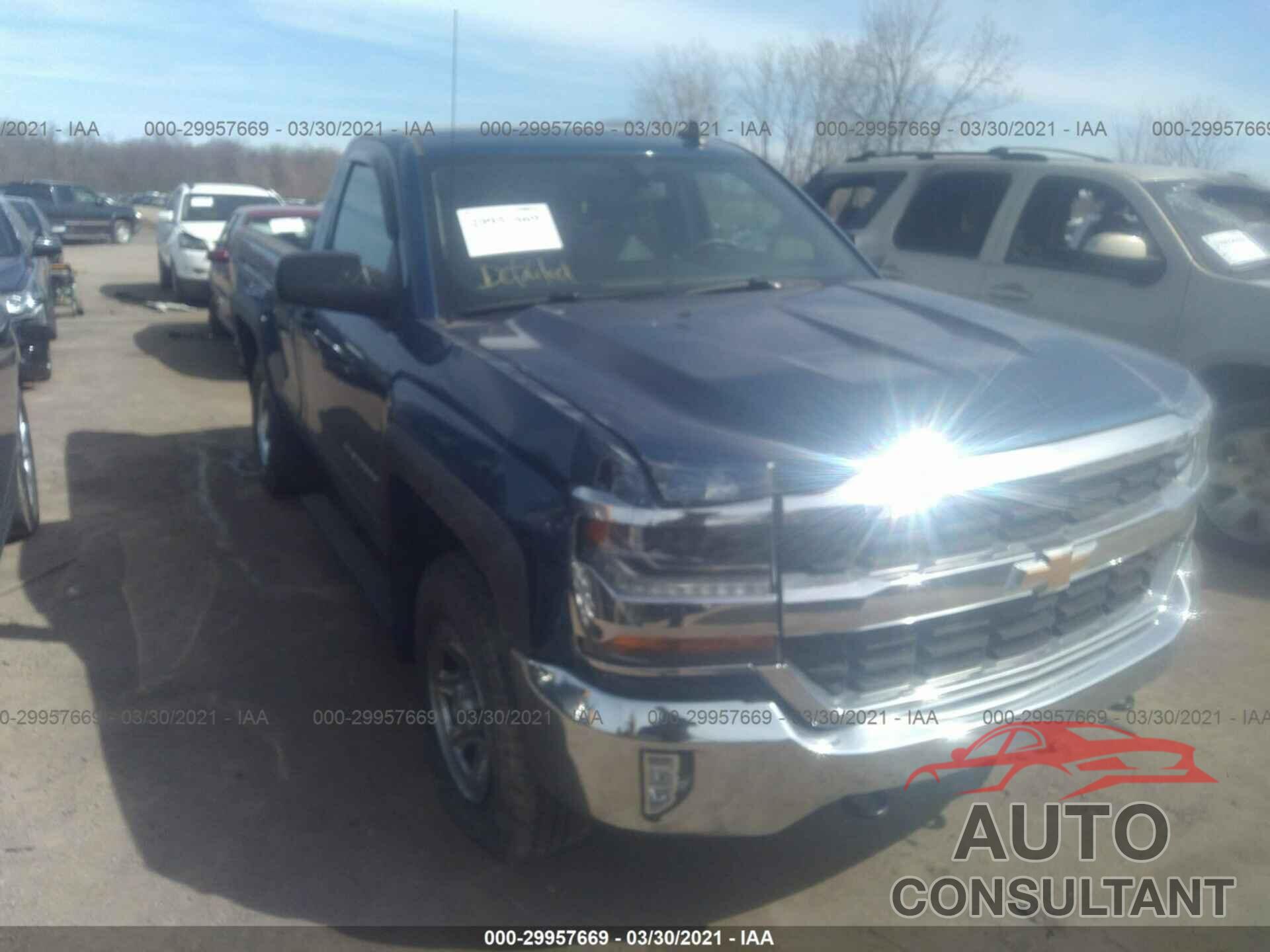 CHEVROLET SILVERADO 1500 2016 - 1GCNKNEC3GZ410930