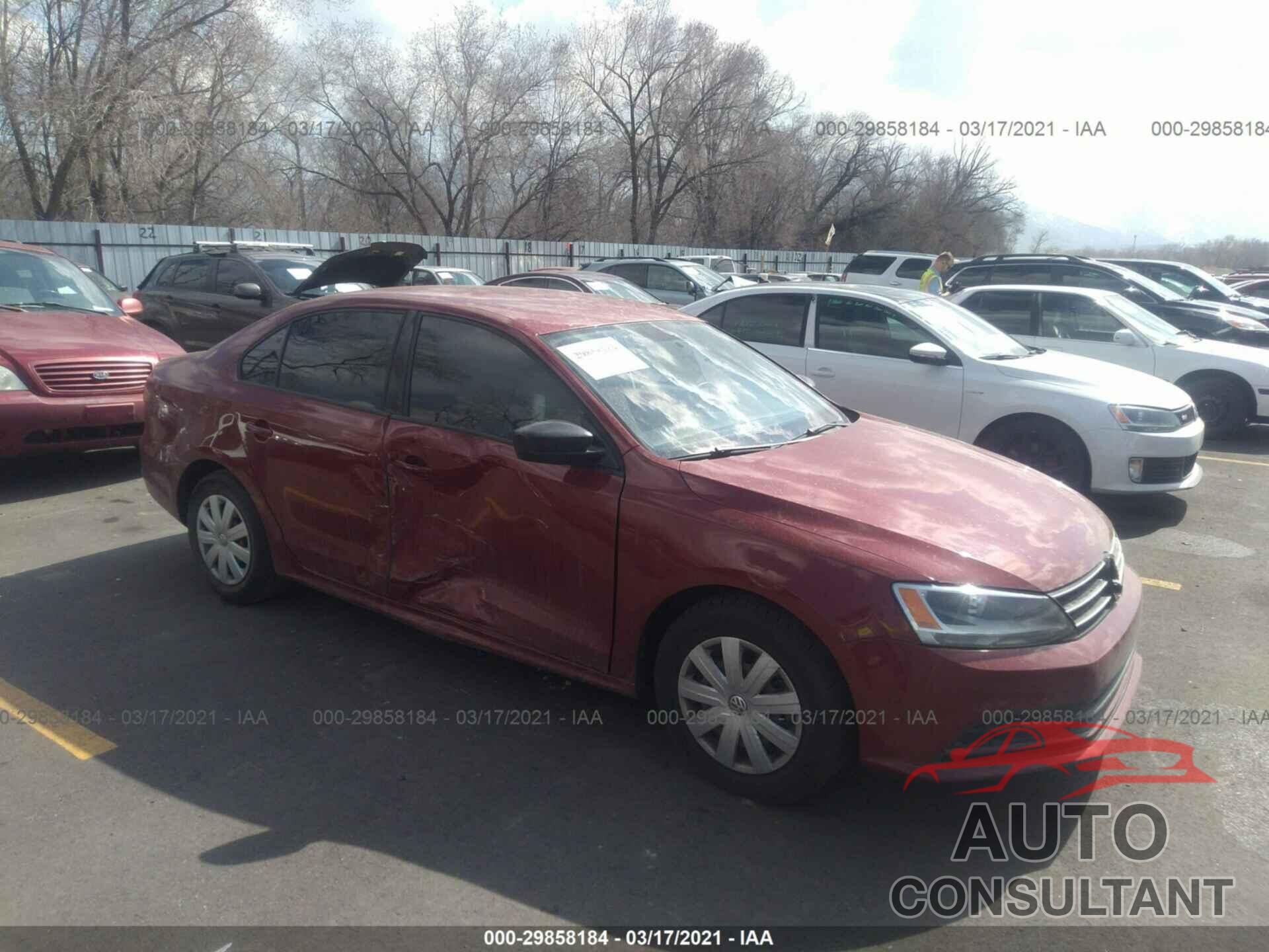 VOLKSWAGEN JETTA SEDAN 2016 - 3VW267AJ1GM215060