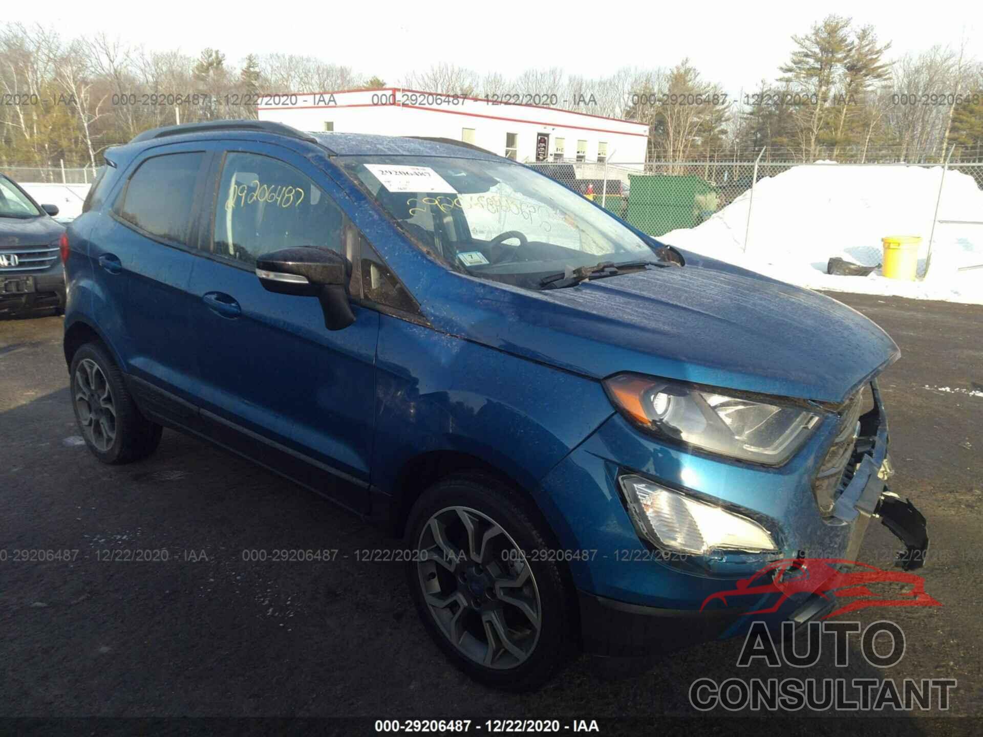 FORD ECOSPORT 2019 - MAJ6S3JL6KC292694