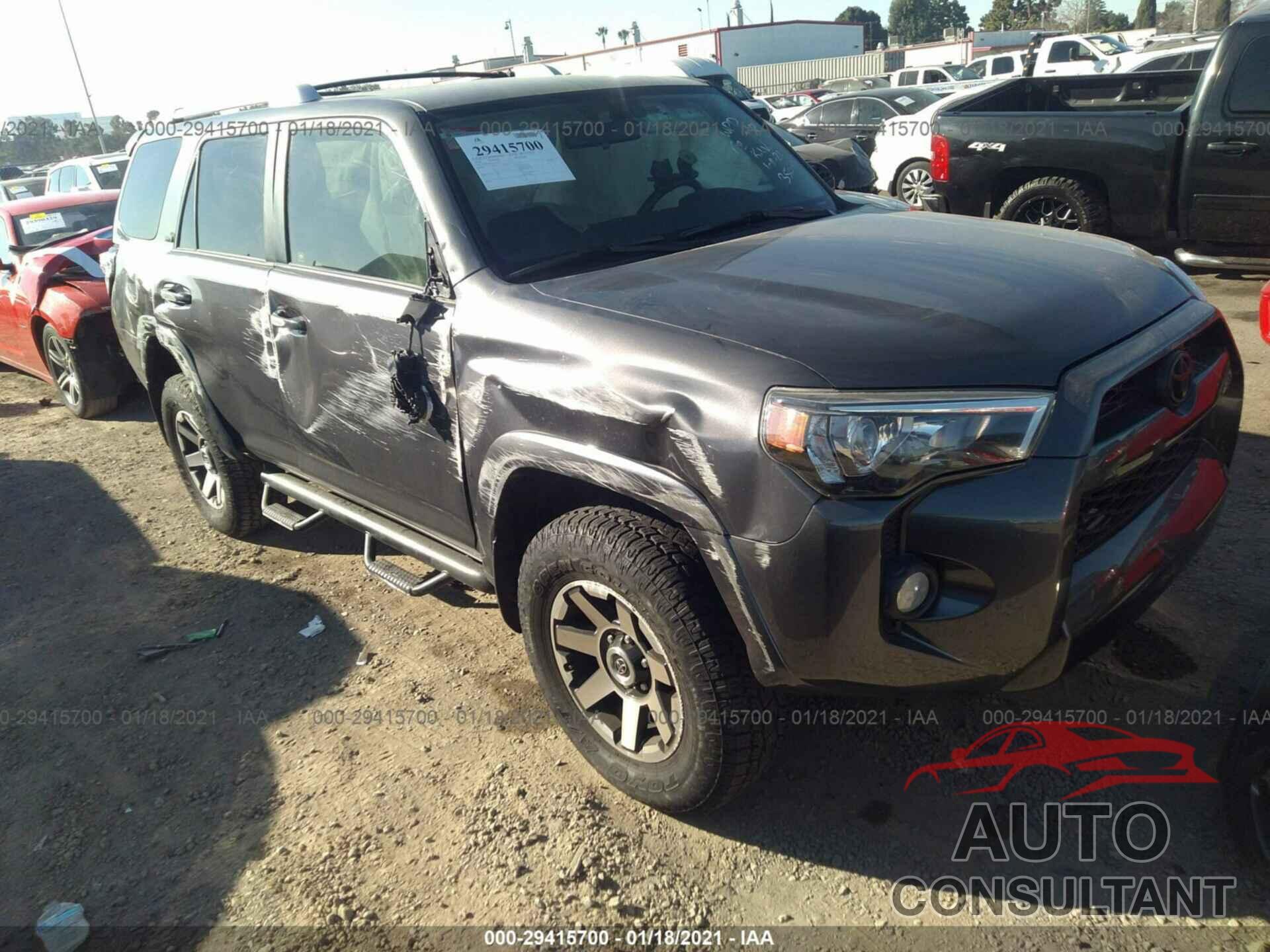 TOYOTA 4RUNNER 2016 - JTEBU5JR3G5371833