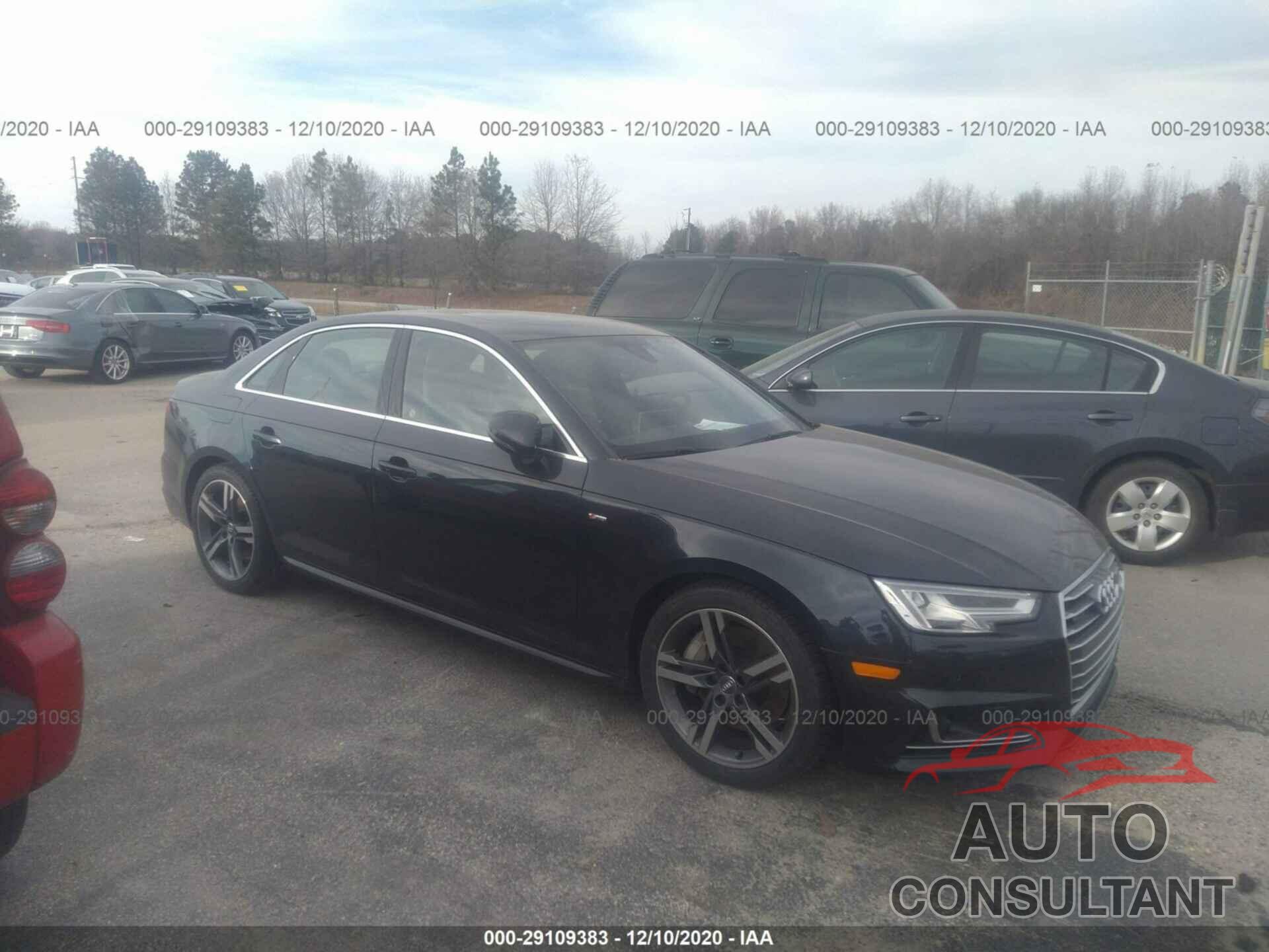 AUDI A4 2018 - WAUFNBF49JA188639