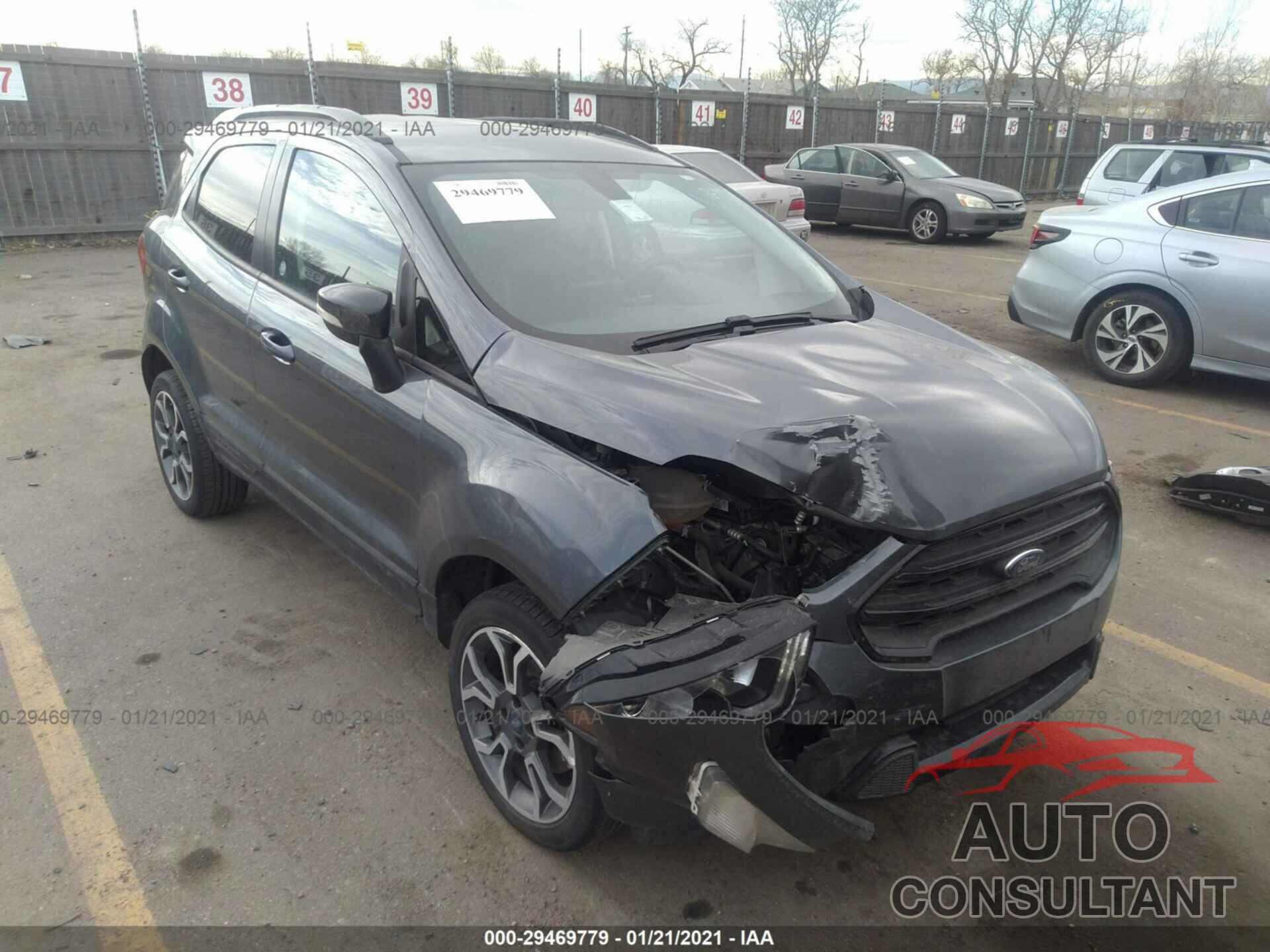 FORD ECOSPORT 2020 - MAJ6S3JL4LC334135