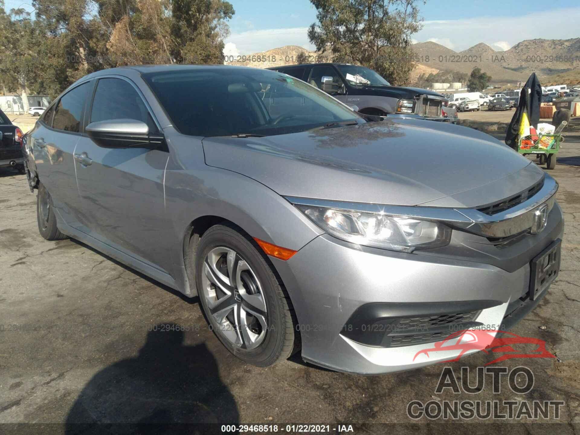 HONDA CIVIC SEDAN 2016 - 2HGFC2F57GH546205