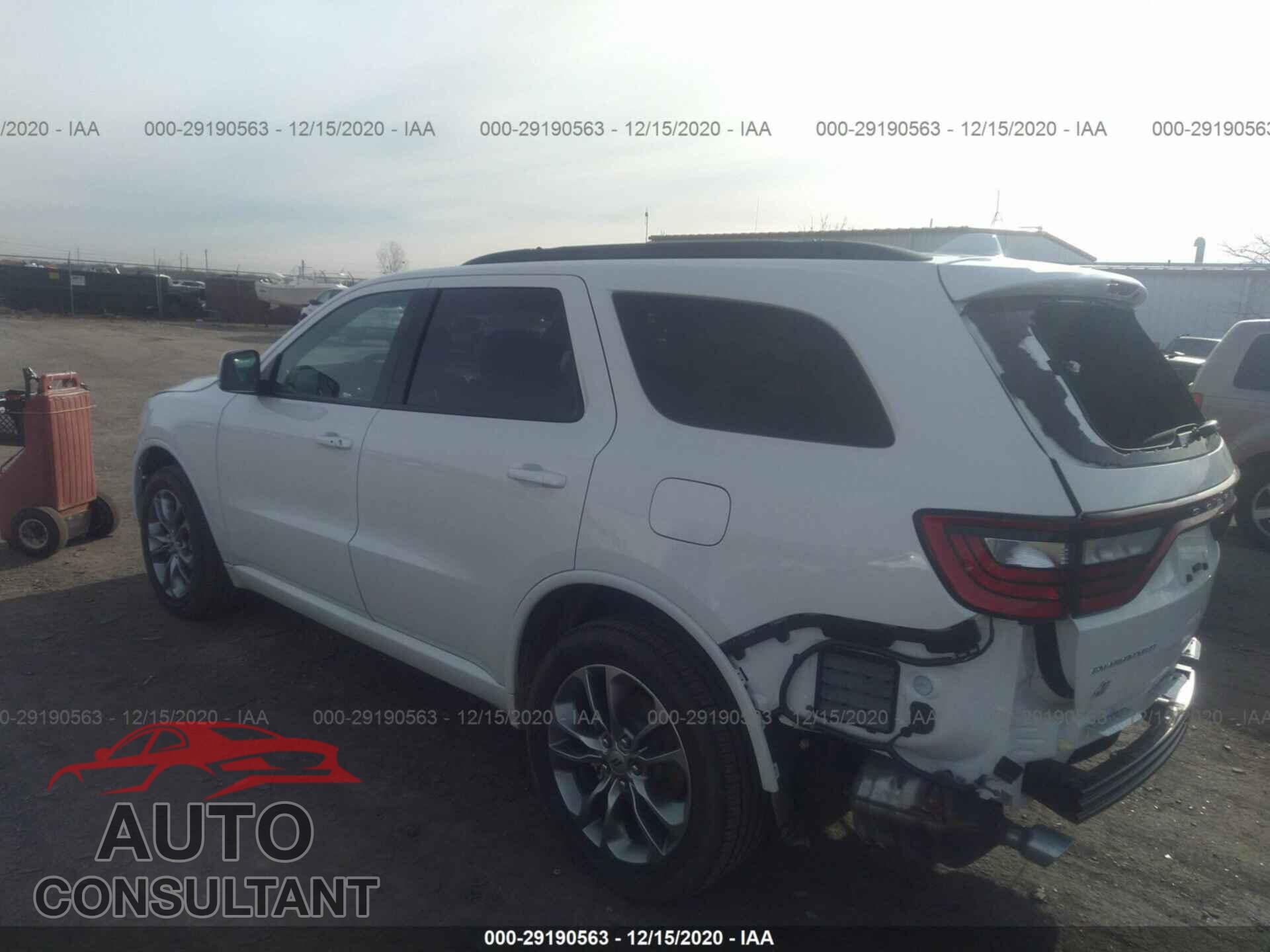 DODGE DURANGO 2020 - 1C4RDJDG3LC433212
