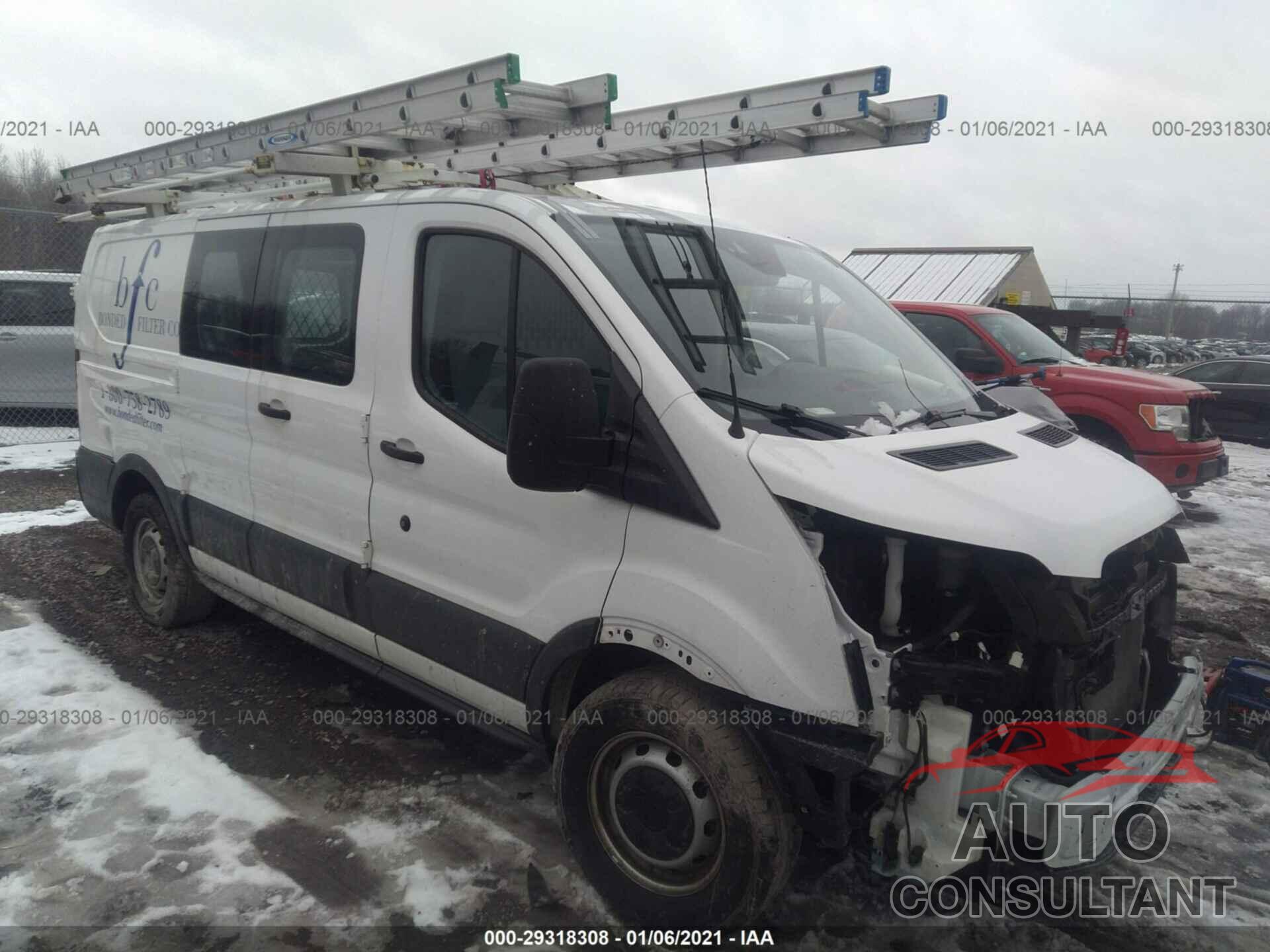 FORD TRANSIT VAN 2018 - 1FTYE1ZMXJKA44626