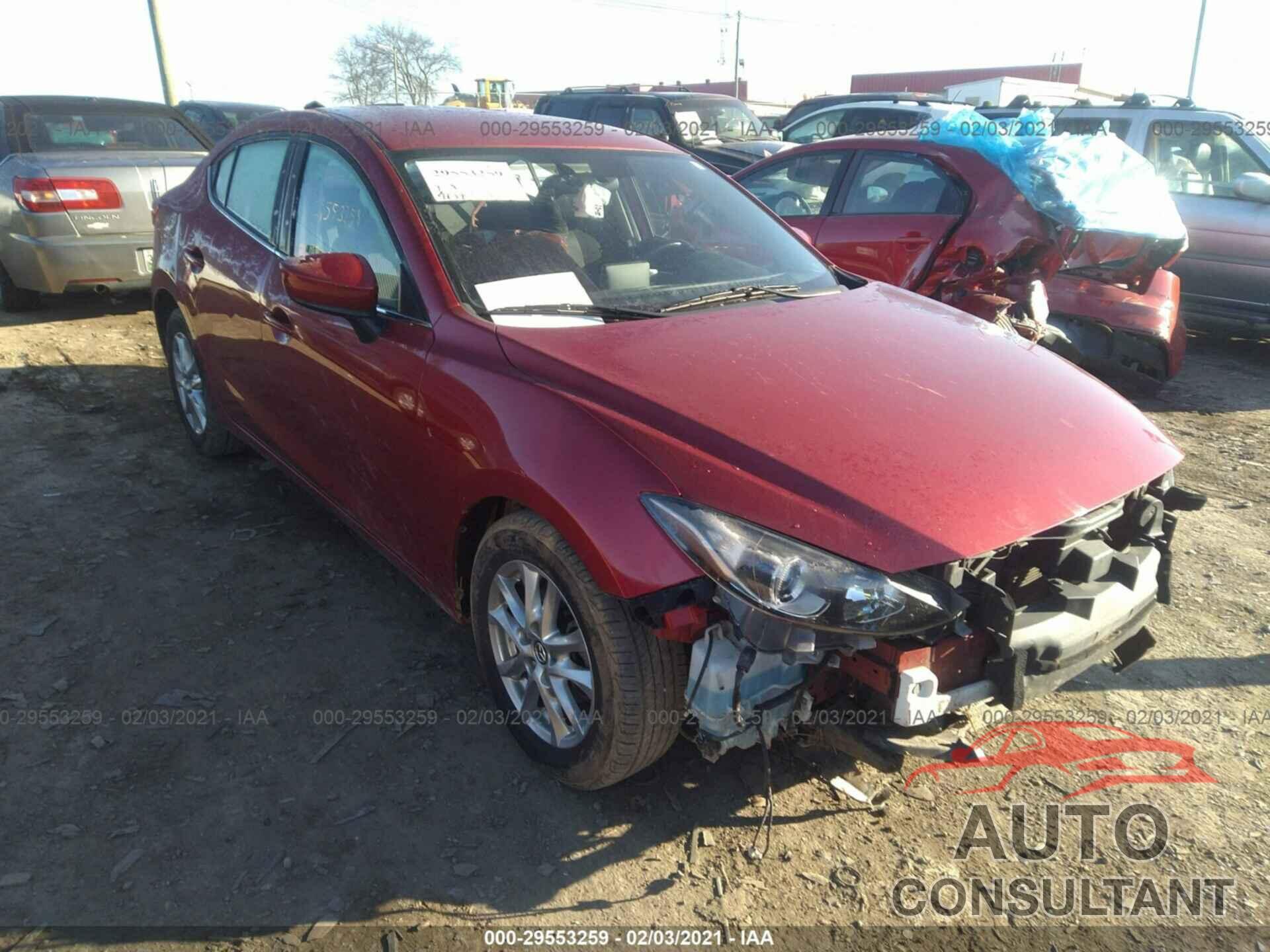 MAZDA MAZDA3 2016 - JM1BM1U75G1307128