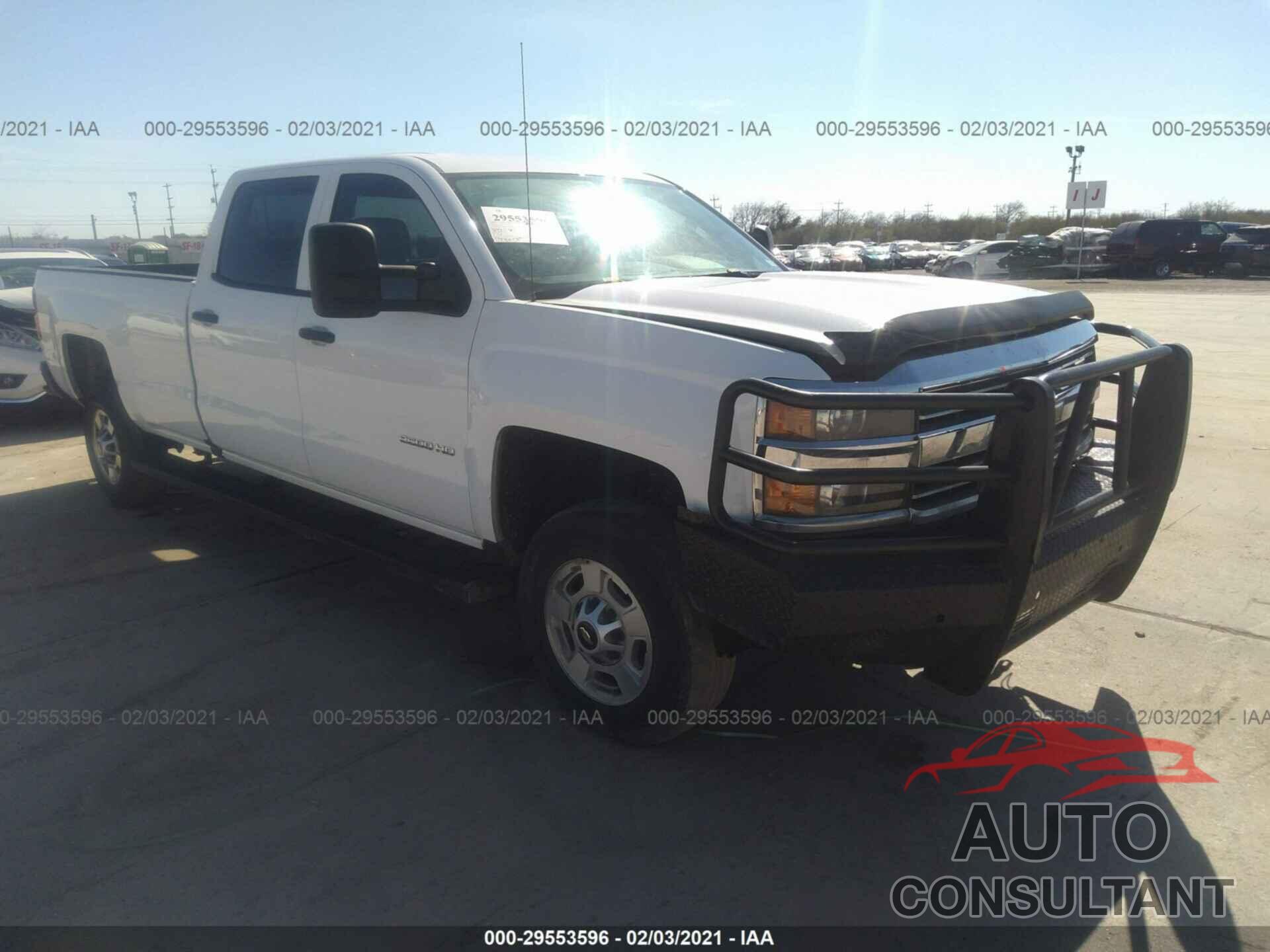 CHEVROLET SILVERADO 2500HD 2016 - 1GC1CUEB4GF121599