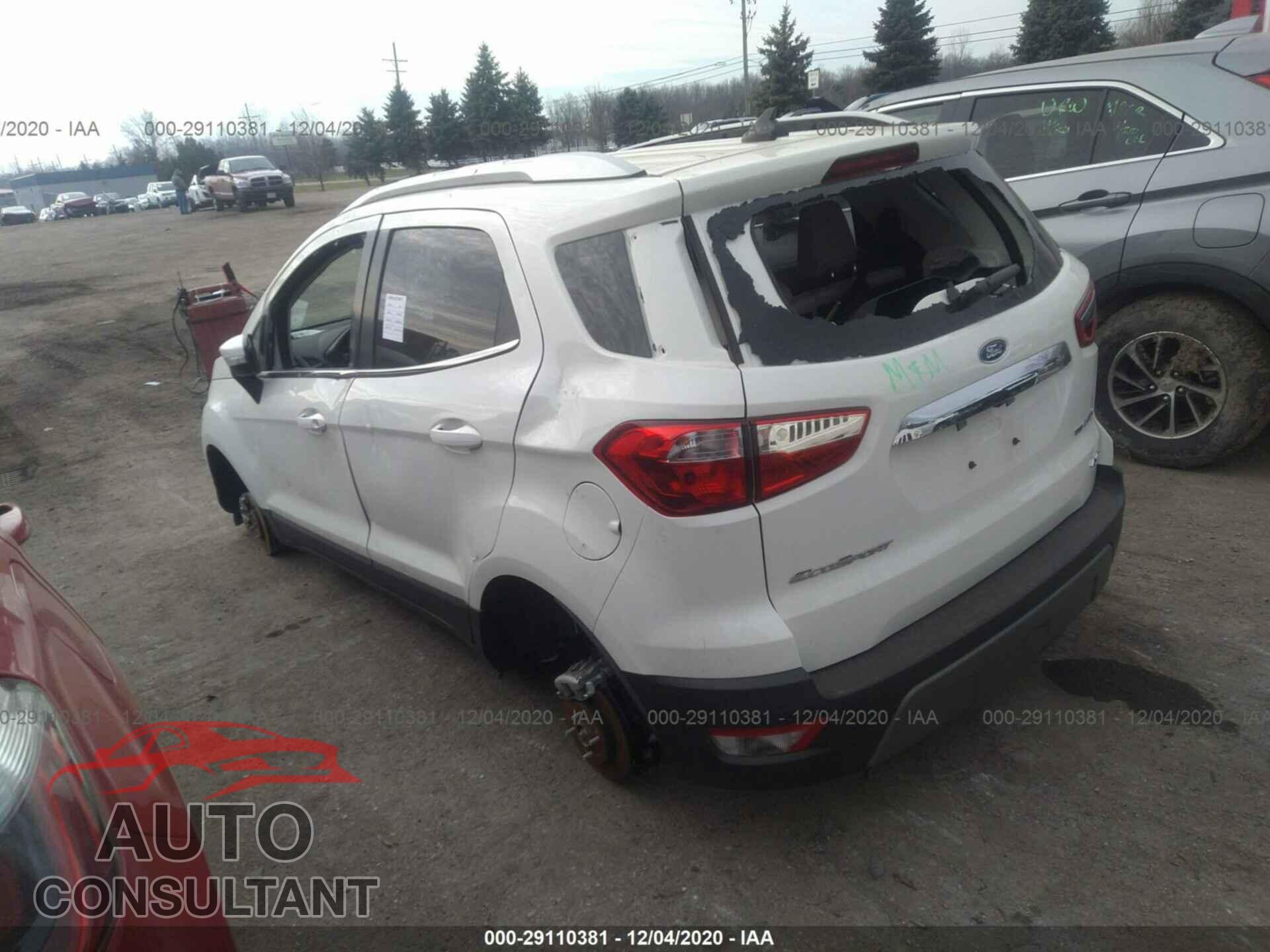 FORD ECOSPORT 2020 - MAJ6S3KL2LC346430